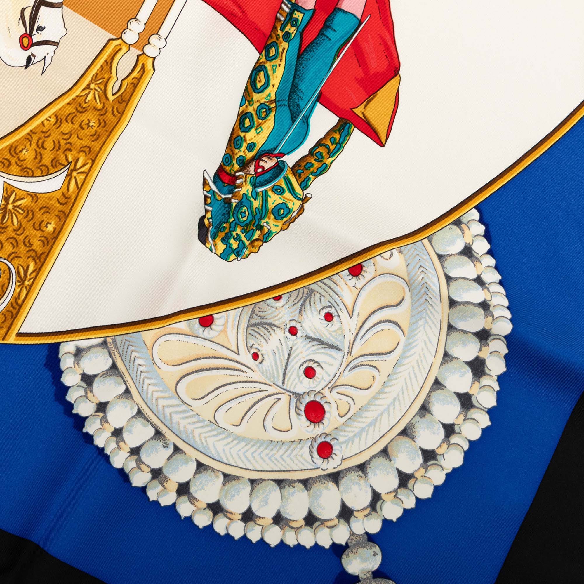Hermès Plaza de Toros Silk Scarf 90
