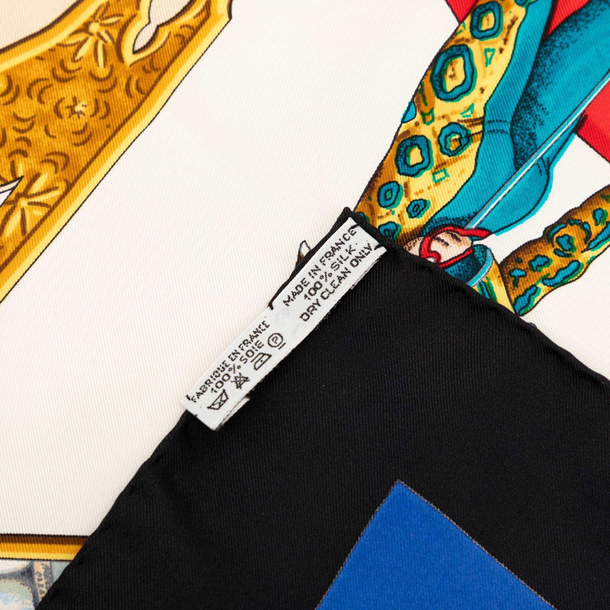 Hermès Plaza de Toros Silk Scarf 90