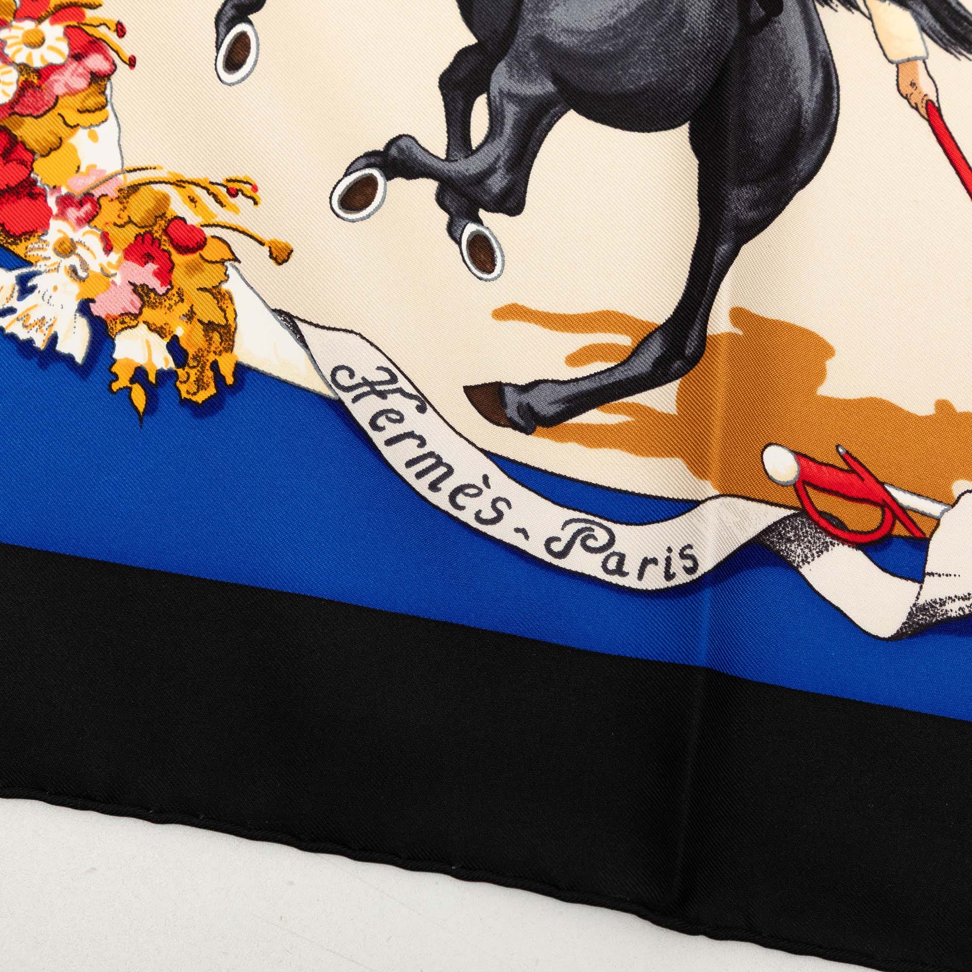 Hermès Plaza de Toros Silk Scarf 90
