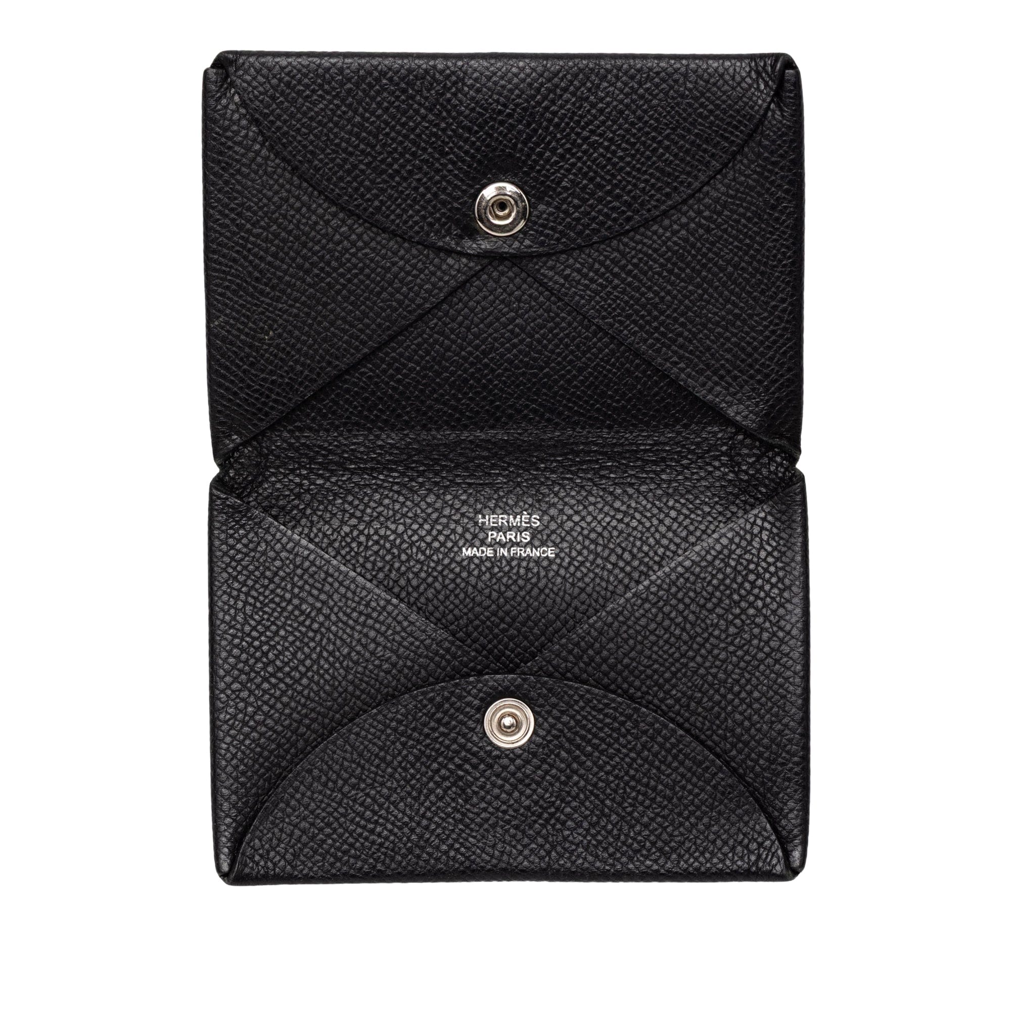 Hermès Epsom Calvi Card Holder