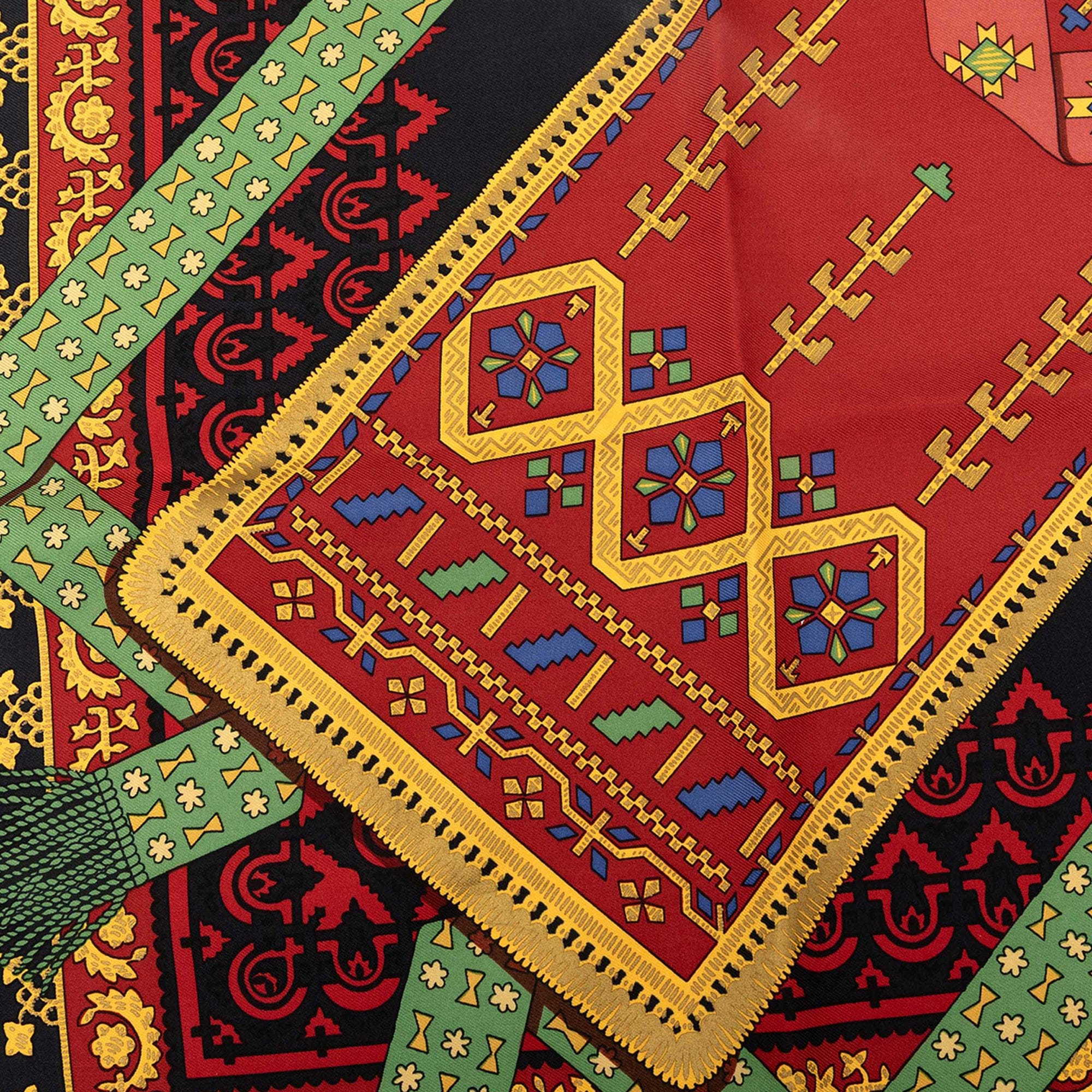 Hermès Brins d Or Silk Scarf 90