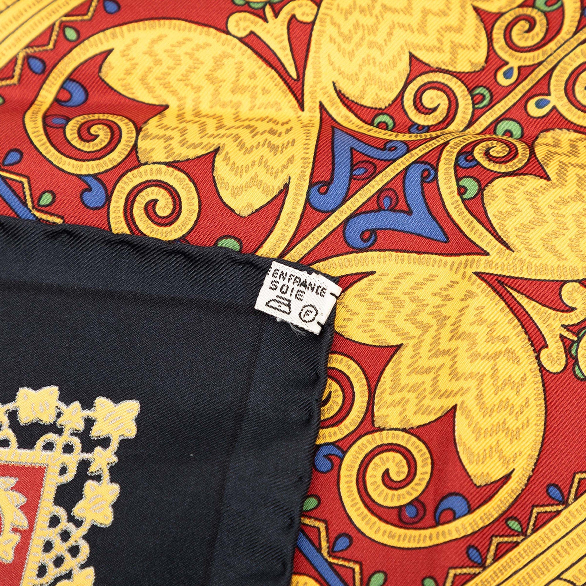 Hermès Brins d Or Silk Scarf 90