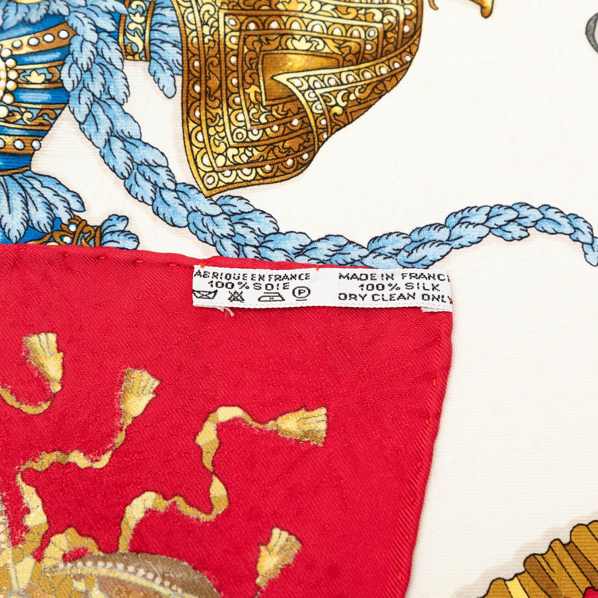 Hermès Les Fêtes du Roi Soleil Silk Scarf 90