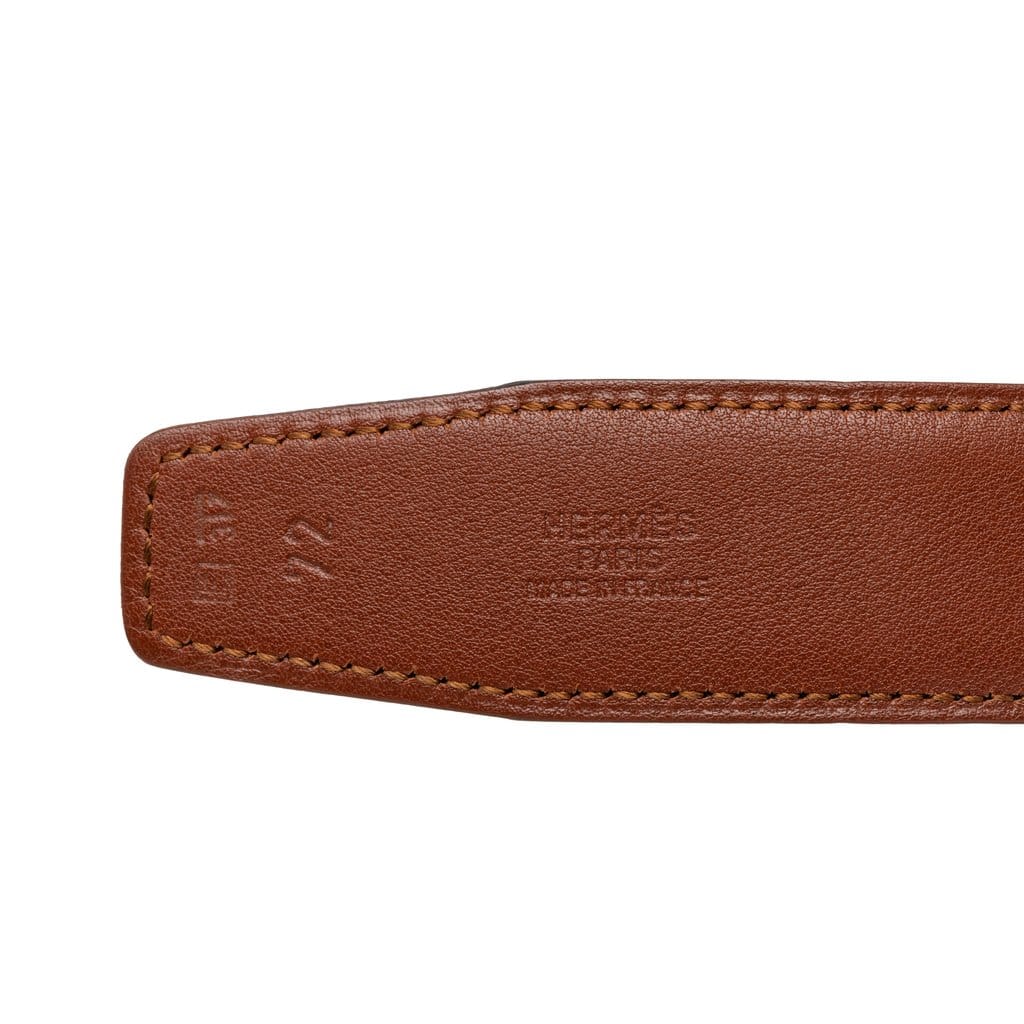 Hermès Chevre Mysore Cadena H Reversible Belt