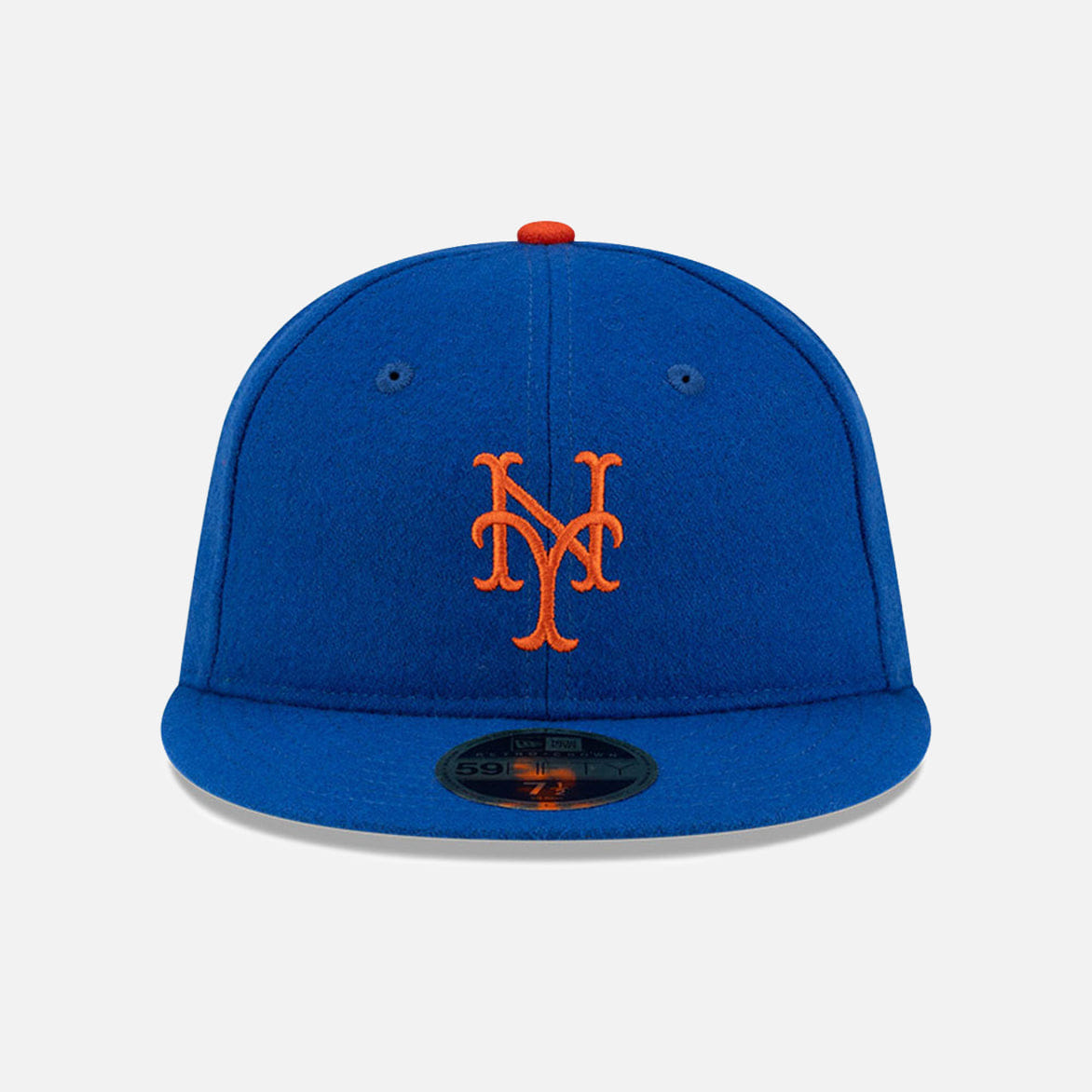 NEW ERA FOG x MLB 59FIFTY WOOL RETRO CROWN FITTED CAP - METS