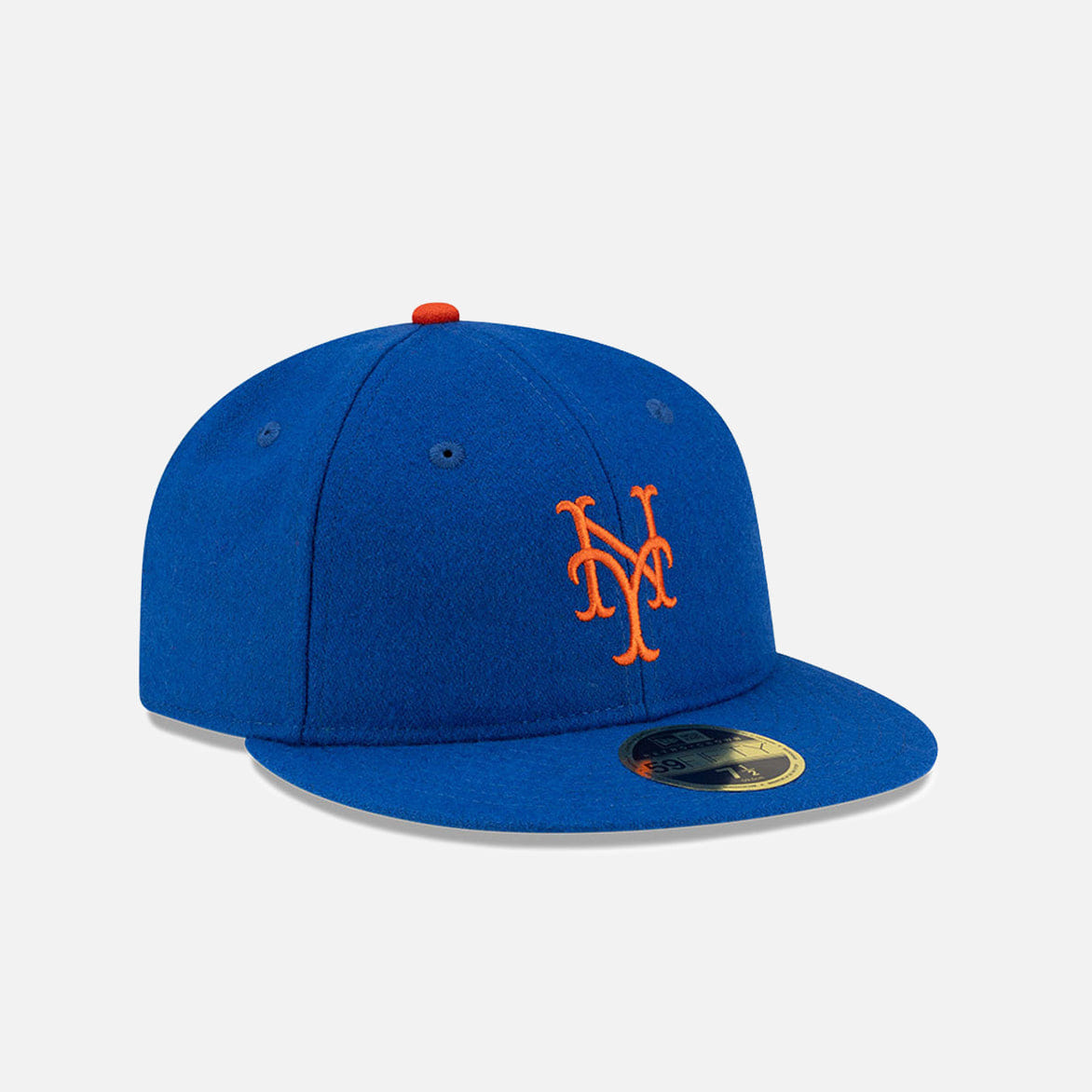 NEW ERA FOG x MLB 59FIFTY WOOL RETRO CROWN FITTED CAP - METS