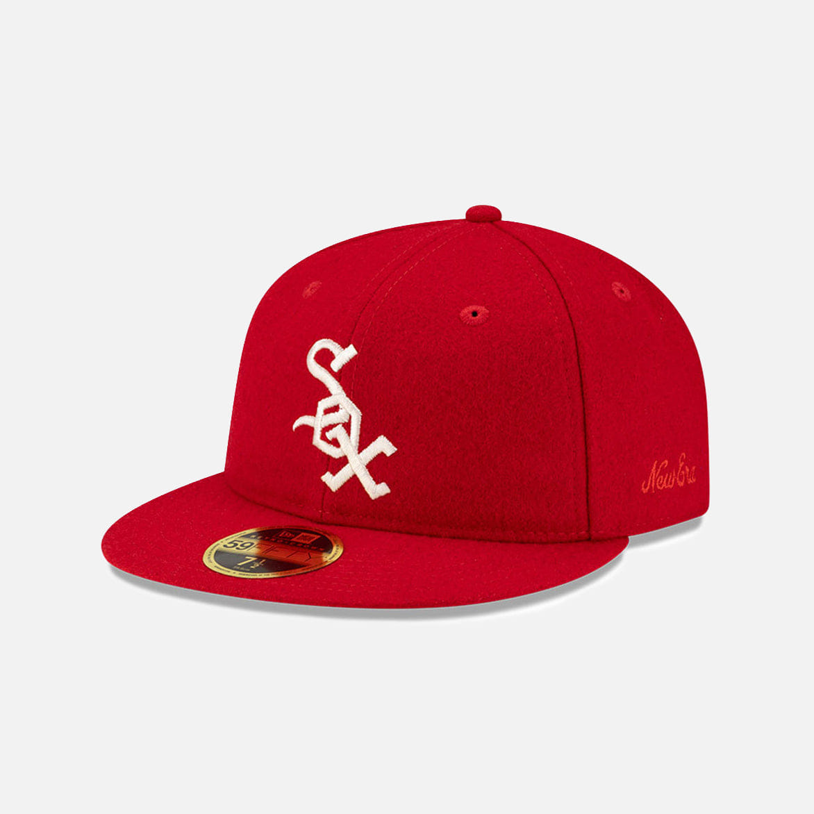 NEW ERA FOG x MLB 59FIFTY WOOL RETRO CROWN FITTED CAP - WHITE SOX