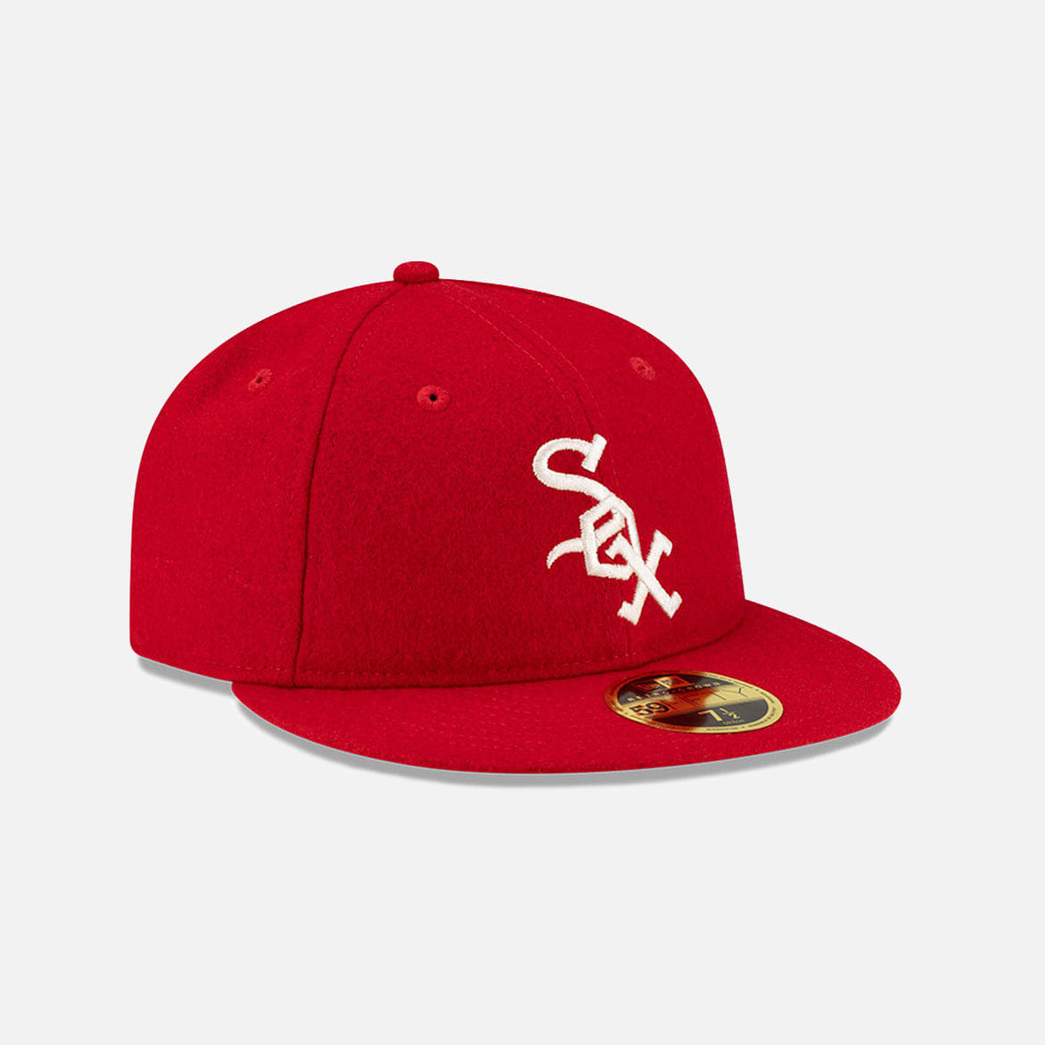 NEW ERA FOG x MLB 59FIFTY WOOL RETRO CROWN FITTED CAP - WHITE SOX