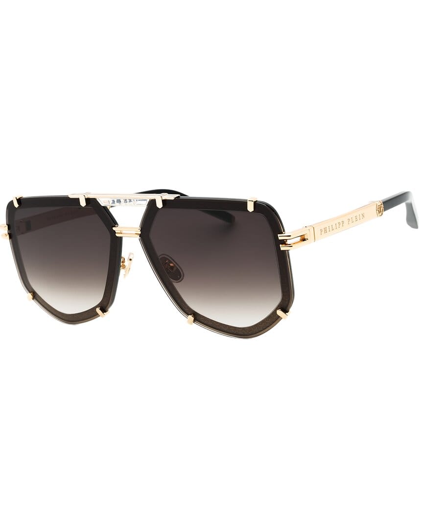 Philipp Plein Unisex Legacy 66 mm Sunglasses