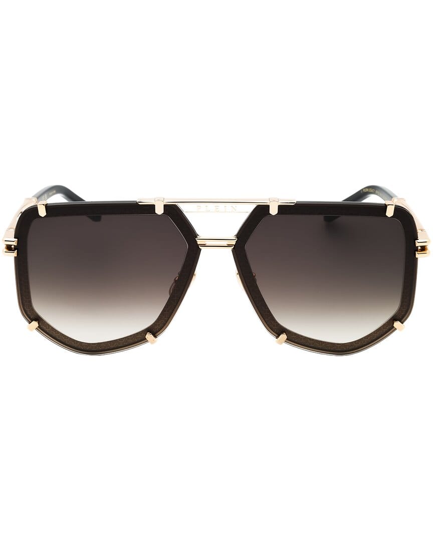 Philipp Plein Unisex Legacy 66 mm Sunglasses