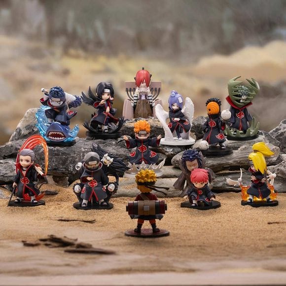 POP MART Naruto Shippuden Series Battle Against Akatsuki Vinyl Figure Blind Box