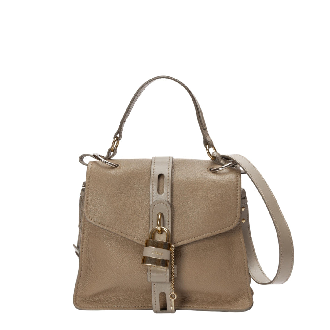 Chloe Beige Aby Day Shoulder Bag