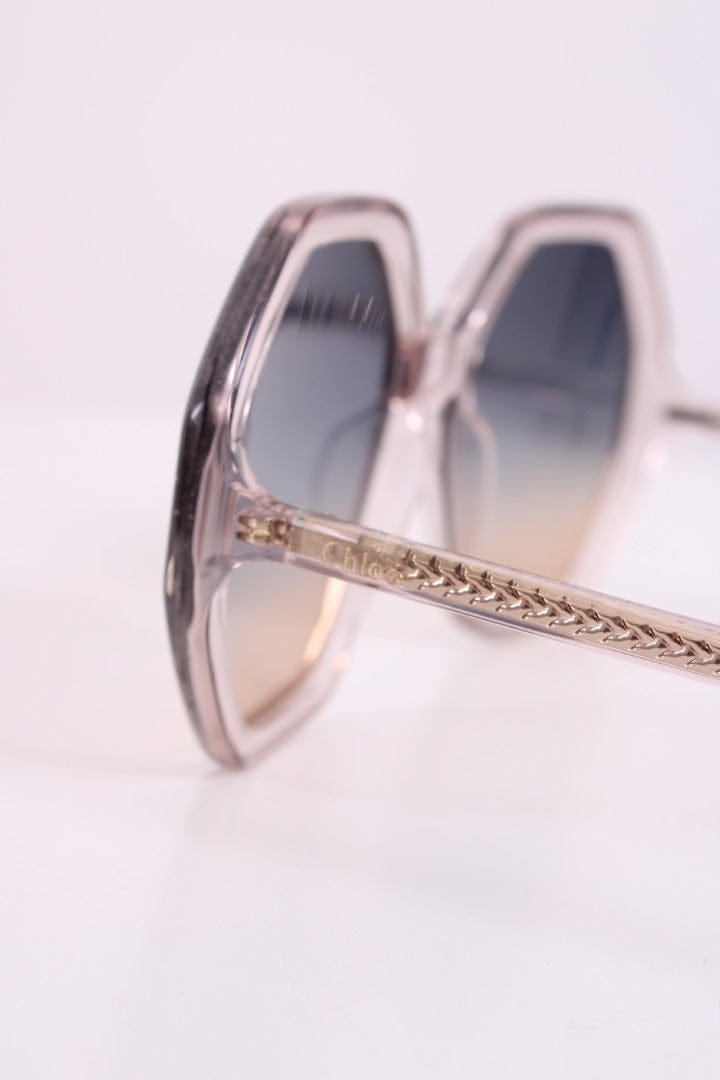 Chloe Blue Tint Sunglasses Clear
