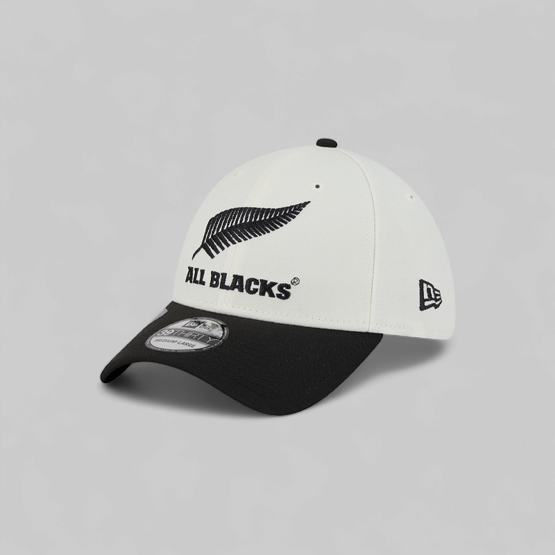 New Era All Blacks Classic Collection 39Thirty Chrome White/Black