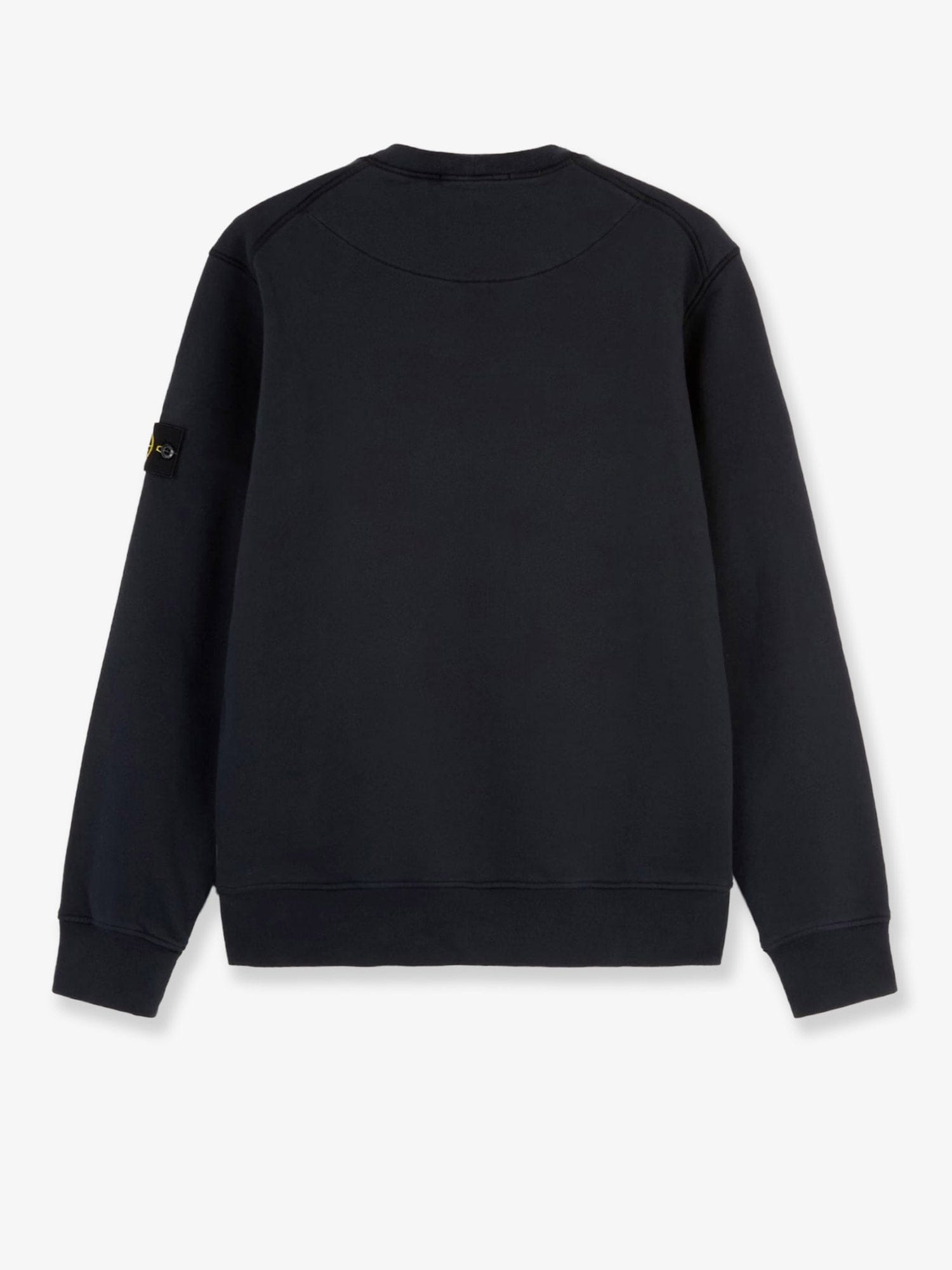 Stone Island Cotton sweatshirt with side logo patch