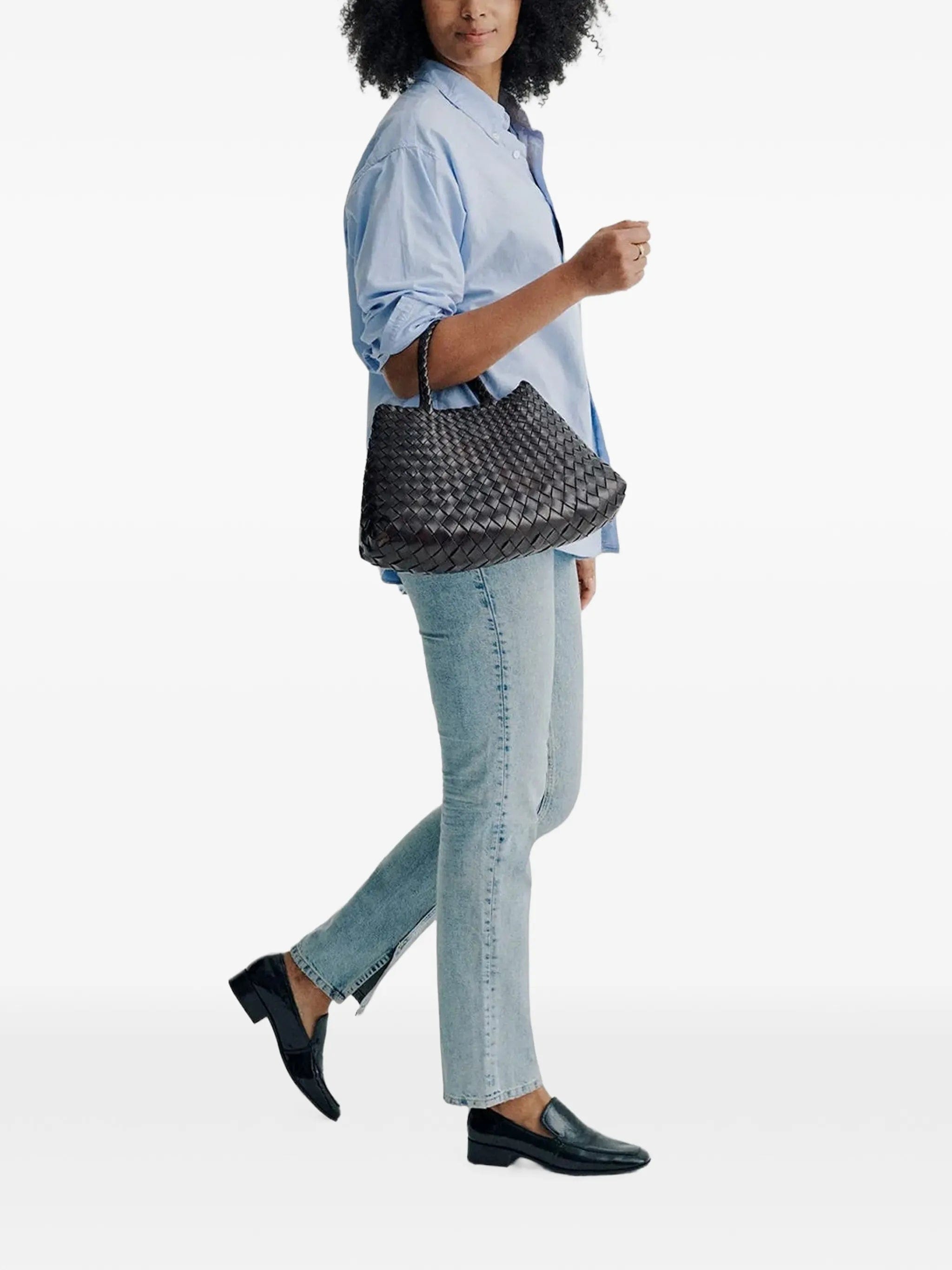 Dragon Diffusion Santa Croce woven tote bag
