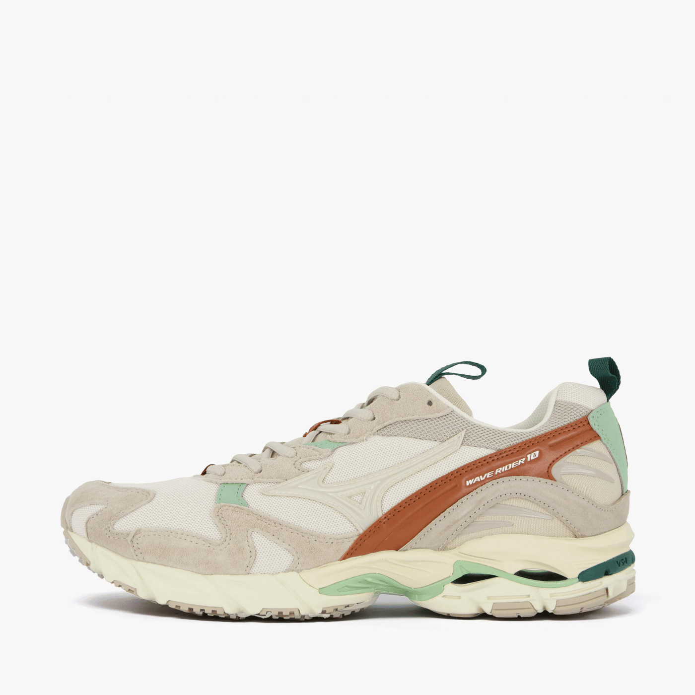 Mizuno Wave Rider 10(u) Silver Cloud/white Sand/white