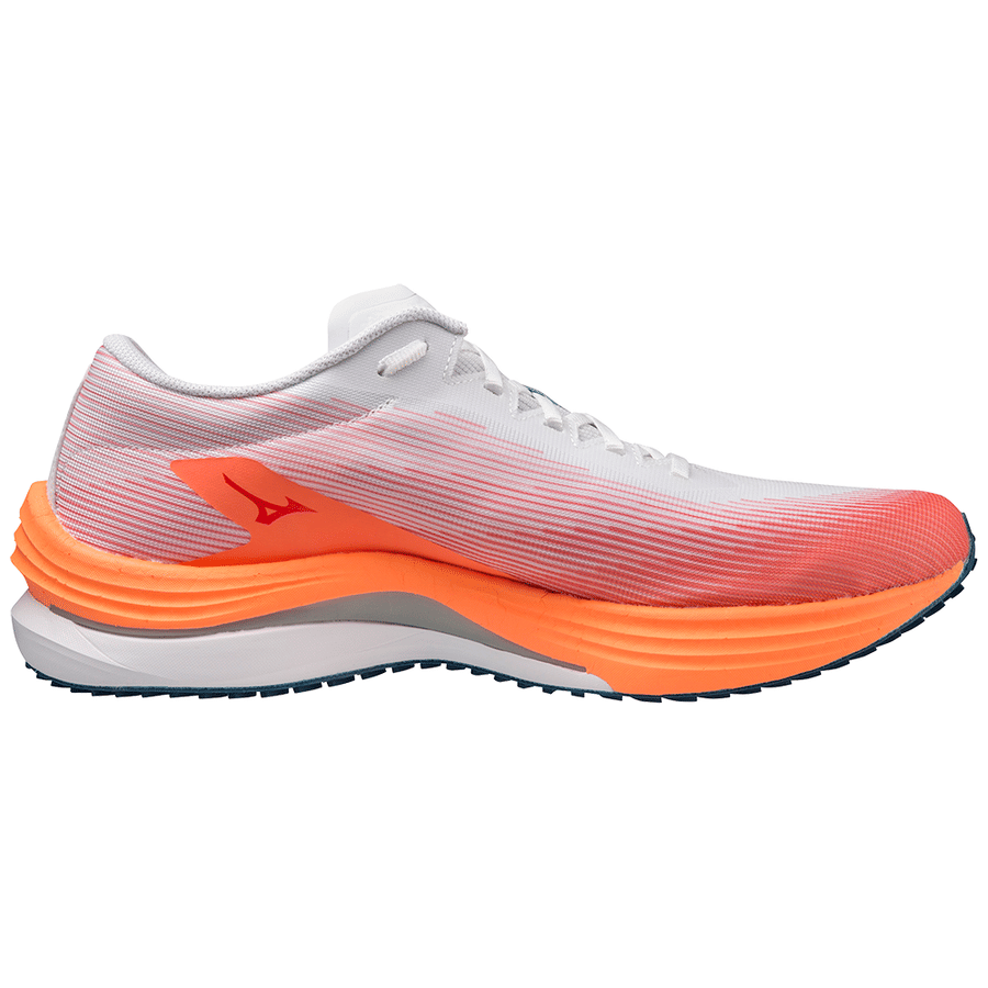 Mizuno Wave Rebellion Flash J1GC233501 Sneakers Men's White Running Shoes DWA306