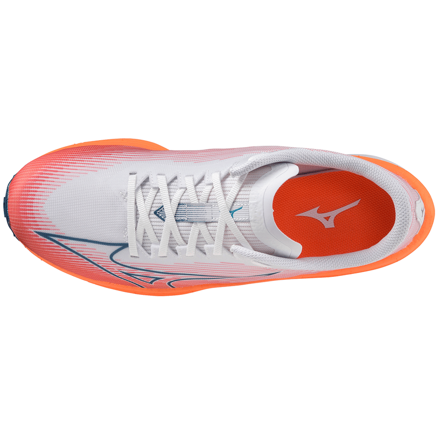 Mizuno Wave Rebellion Flash J1GC233501 Sneakers Men's White Running Shoes DWA306