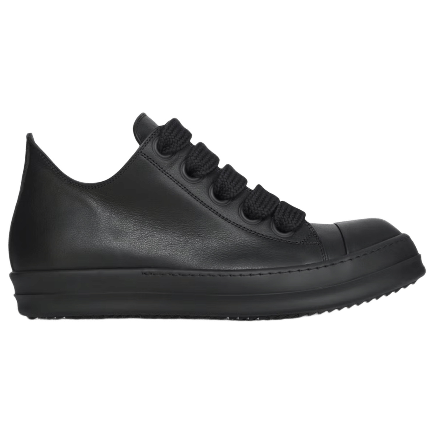 Rick Owens Concordians Jumbo Laced Low All Black