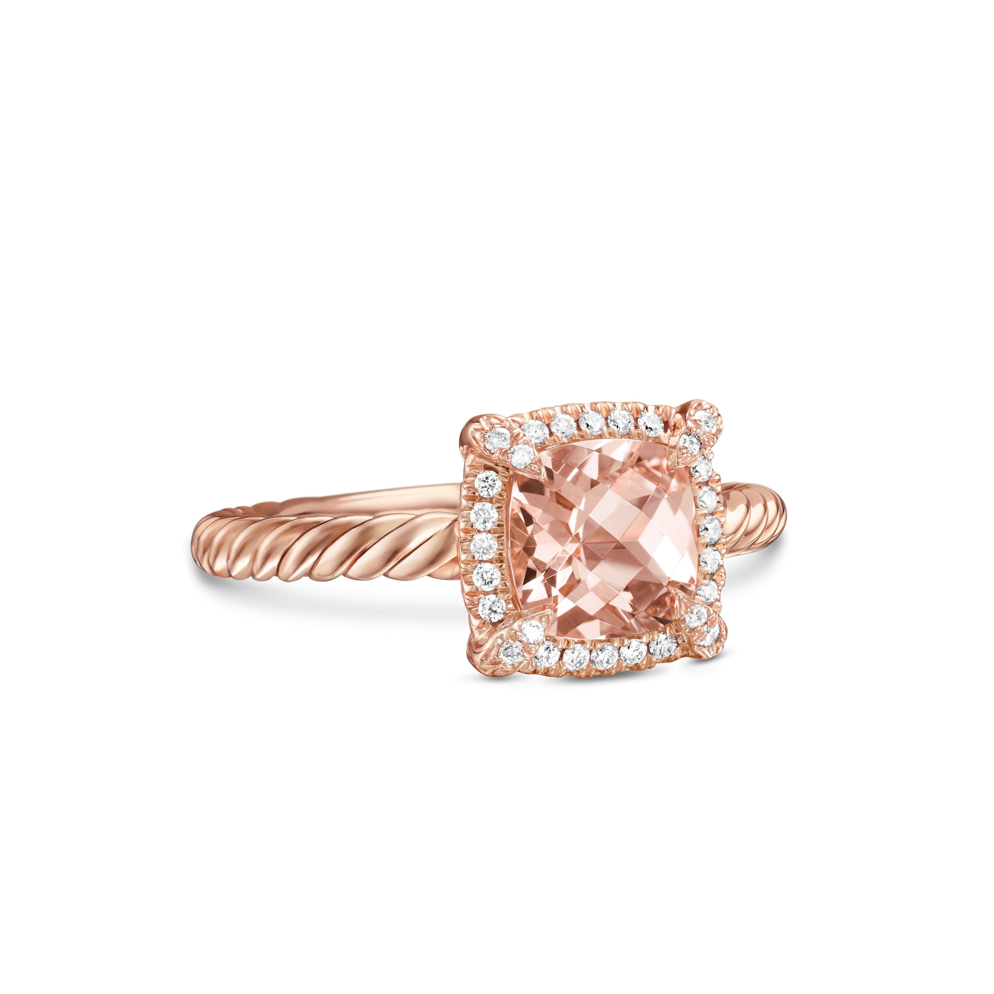 David Yurman Châtelaine® Collection Ring in 18K Rose Gold