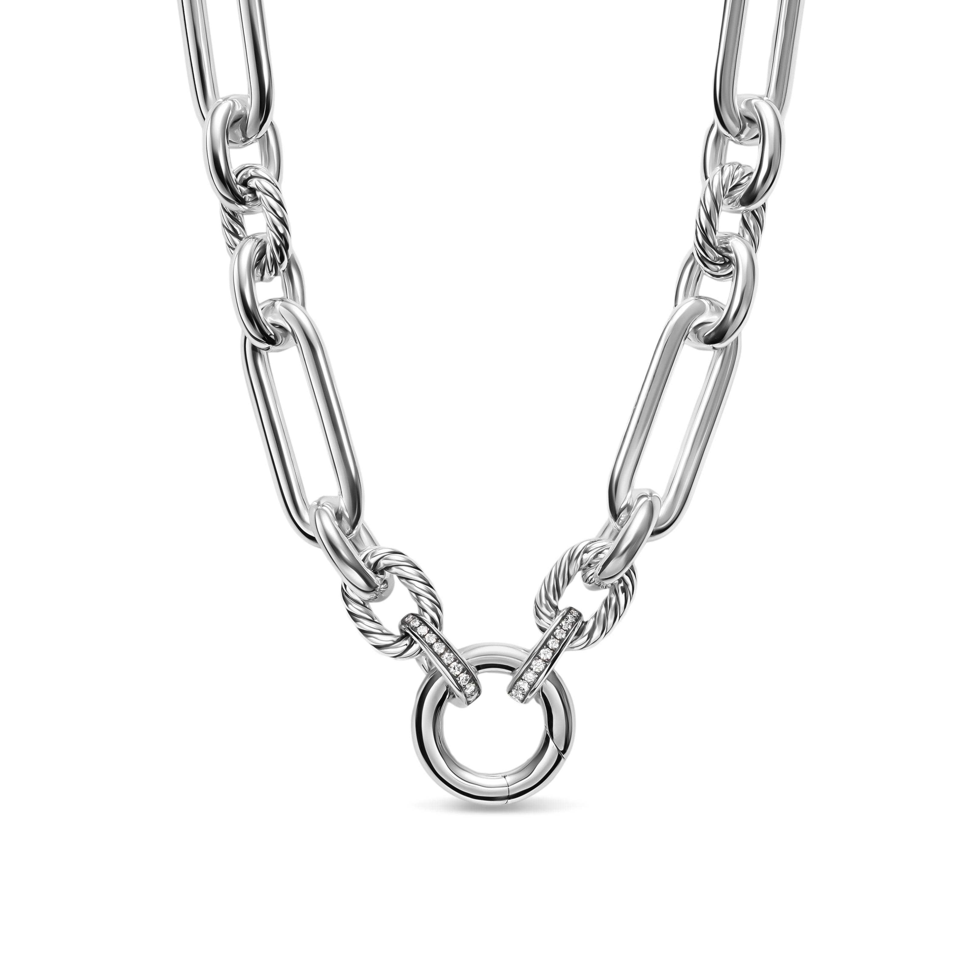 David Yurman Lexington Collection Necklace in Sterling Silver