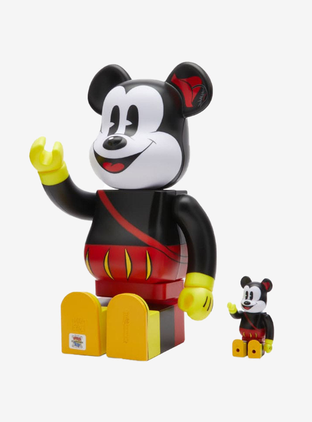 Bearbrick x Disney Mickey the Bard 100% & 400% Set