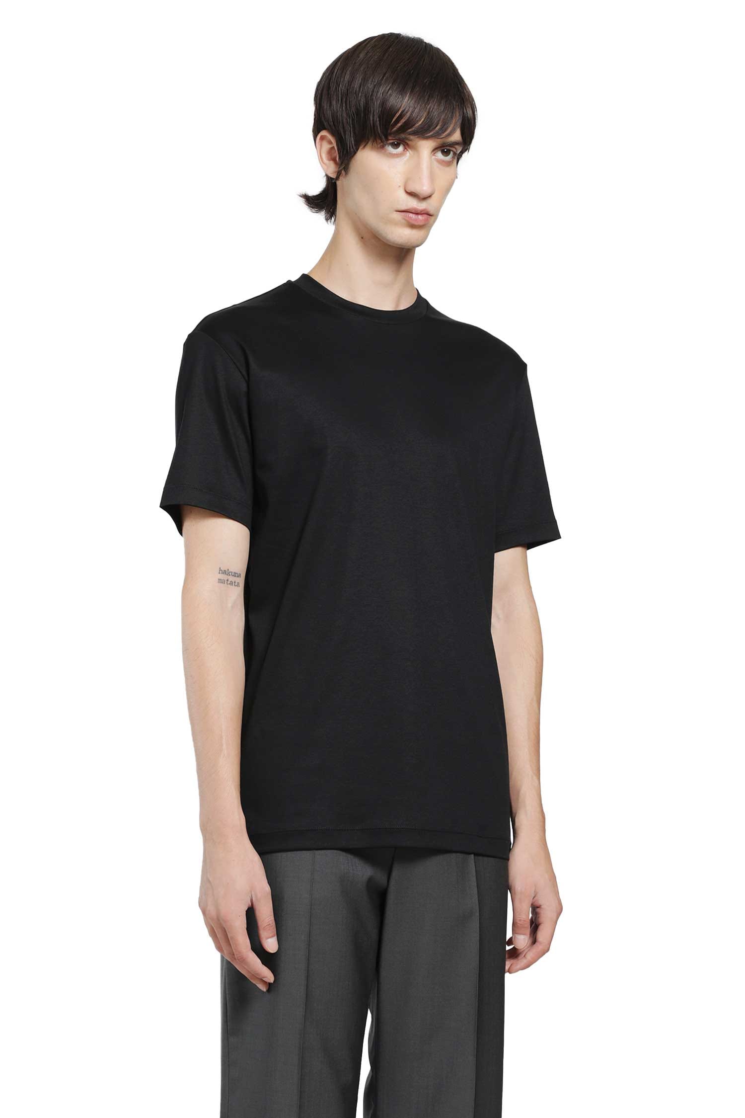 Giorgio Armani Cotton Jersey Short Sleeve T - Shirt
