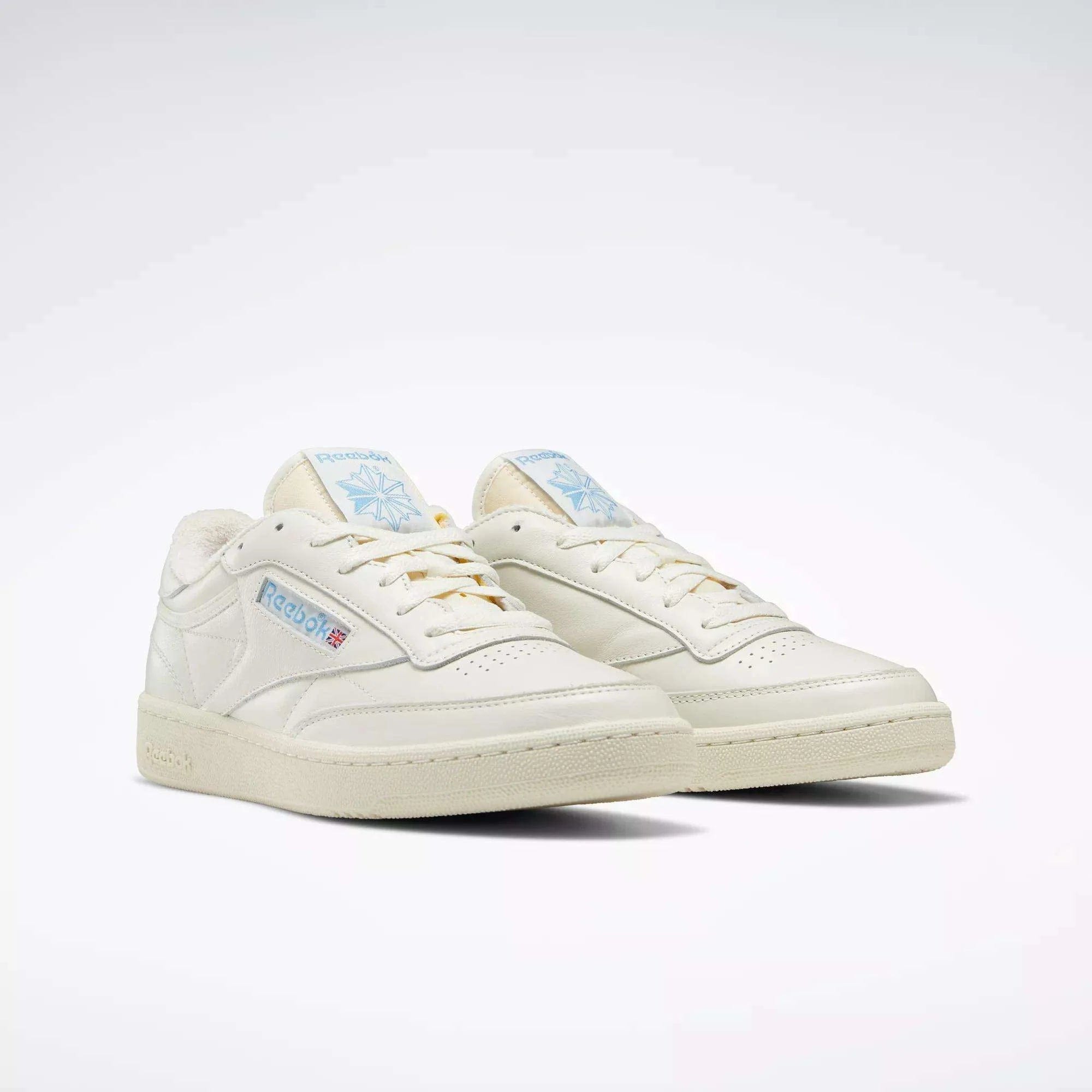Reebok Club C 85 Vintage Shoes Chalk/Alabaster/Essential Blue Style: 100007794