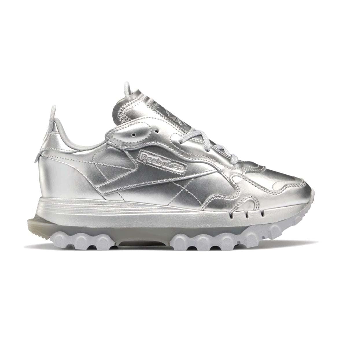 Reebok + Cardi B Wmns Classic Leather Silver