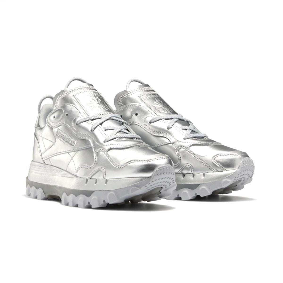 Reebok + Cardi B Wmns Classic Leather Silver