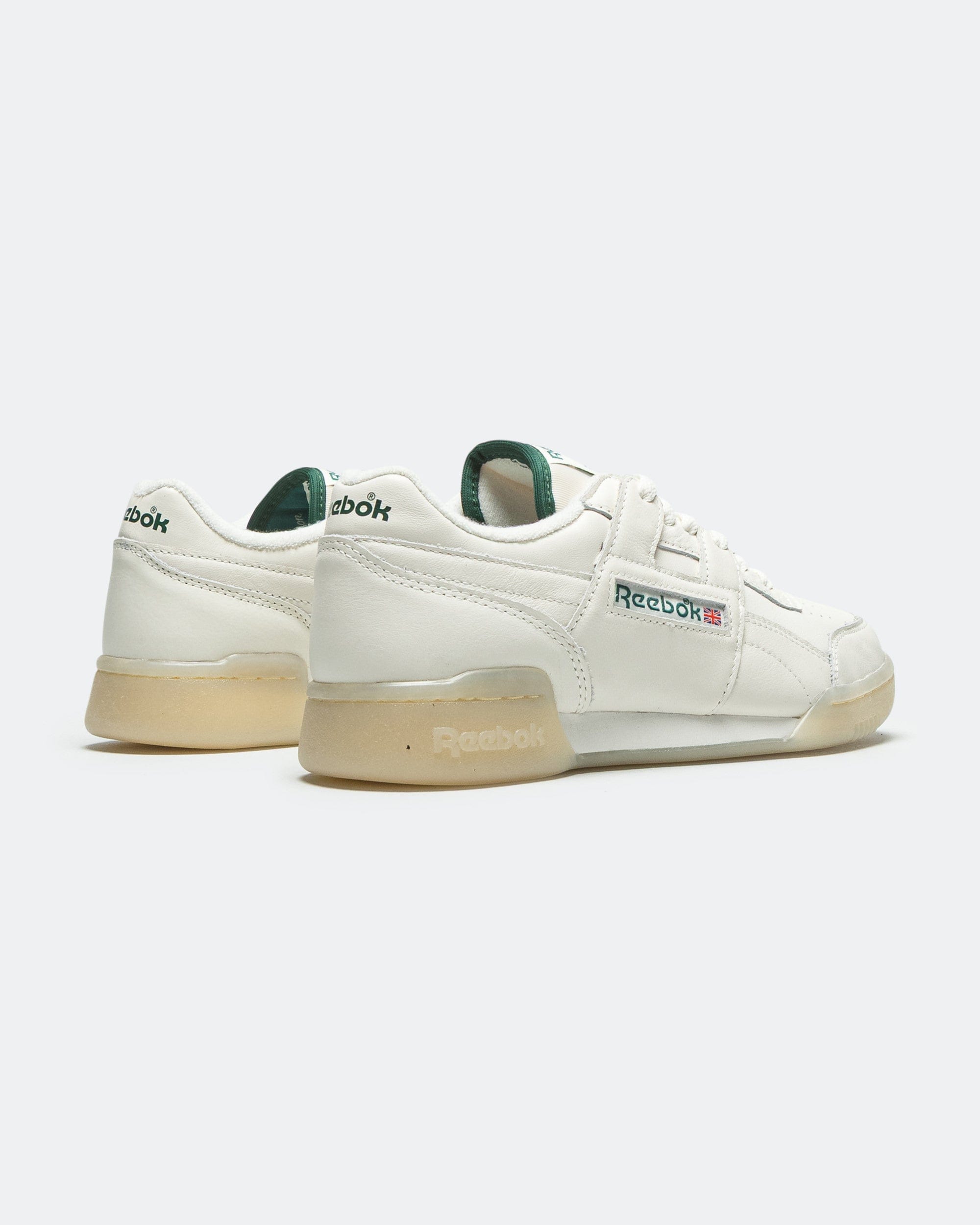 Reebok Workout Plus - Chalk/Dark Green - Grey