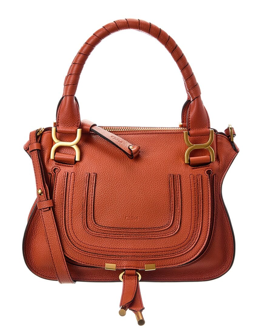 Chloé Marcie Small Leather Satchel