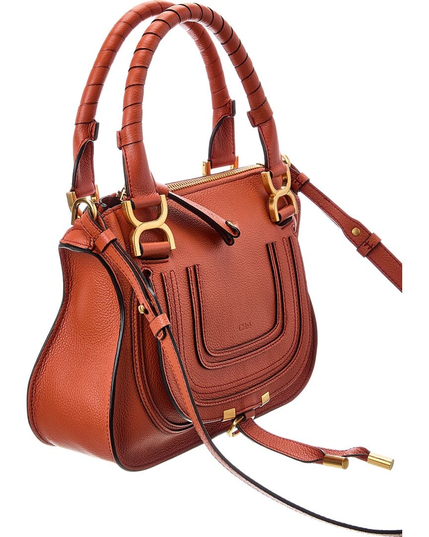 Chloé Marcie Small Leather Satchel