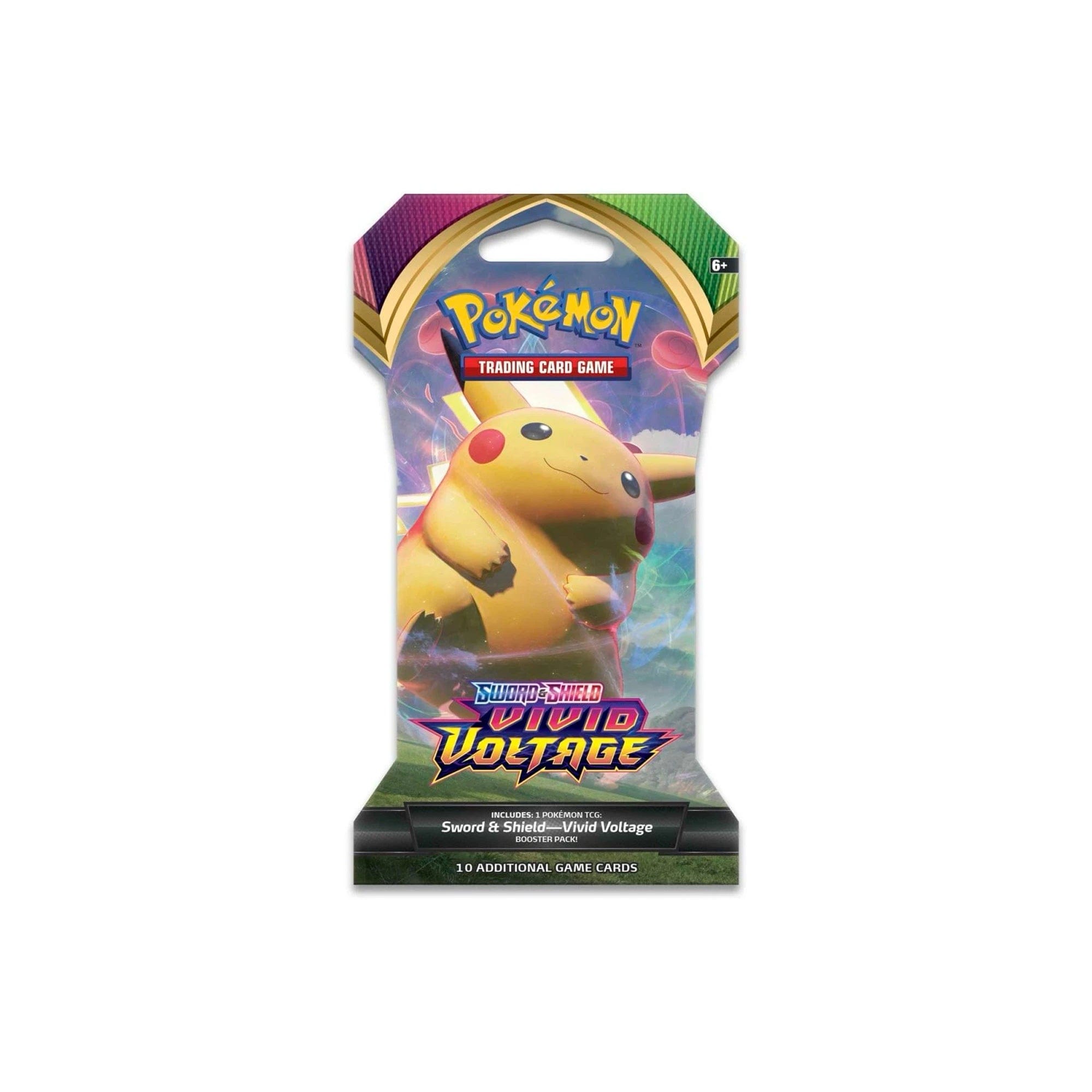 Pokémon TCG: Sword & Shield Vivid Voltage Sleeved Booster Pack (10 Cards)