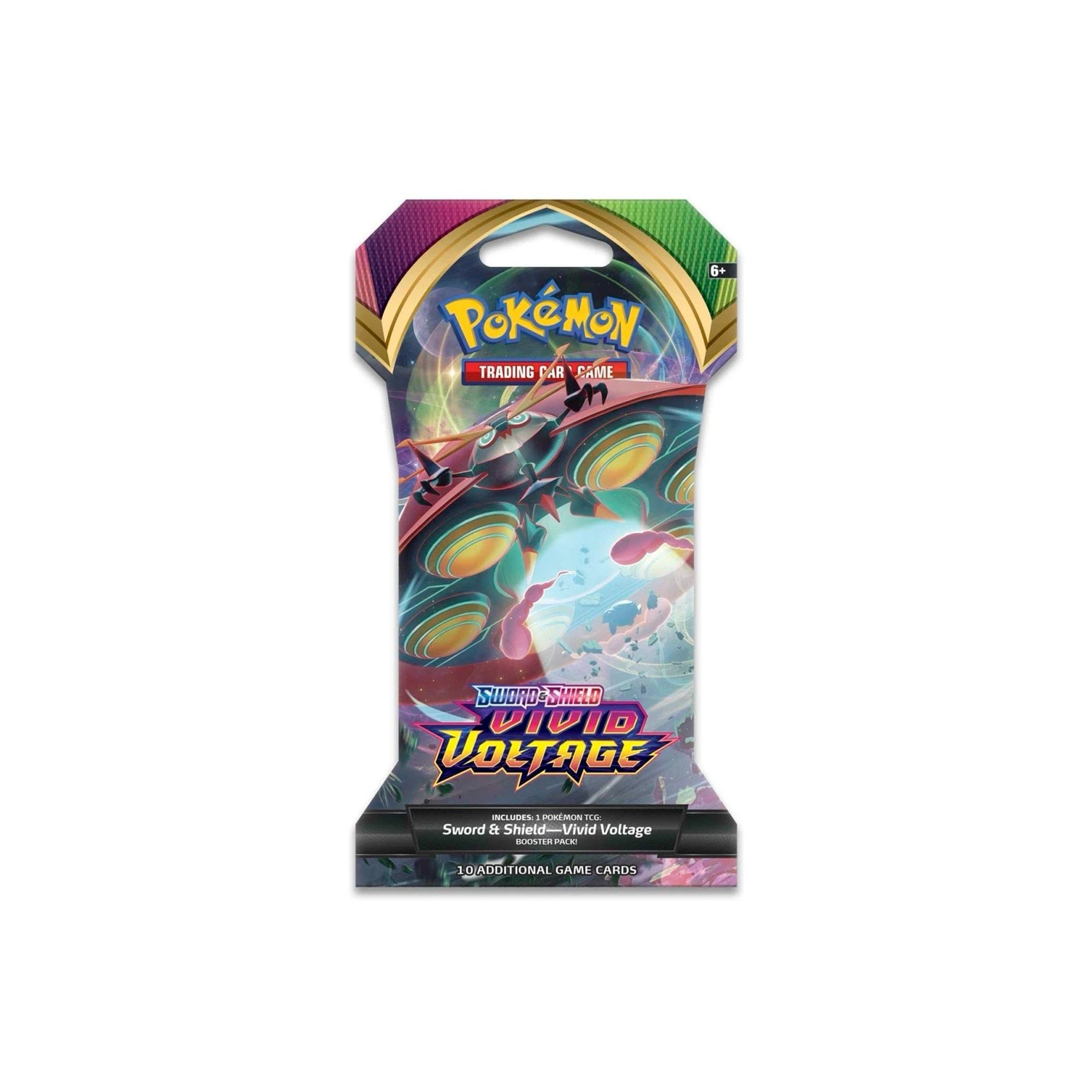 Pokémon TCG: Sword & Shield Vivid Voltage Sleeved Booster Pack (10 Cards)