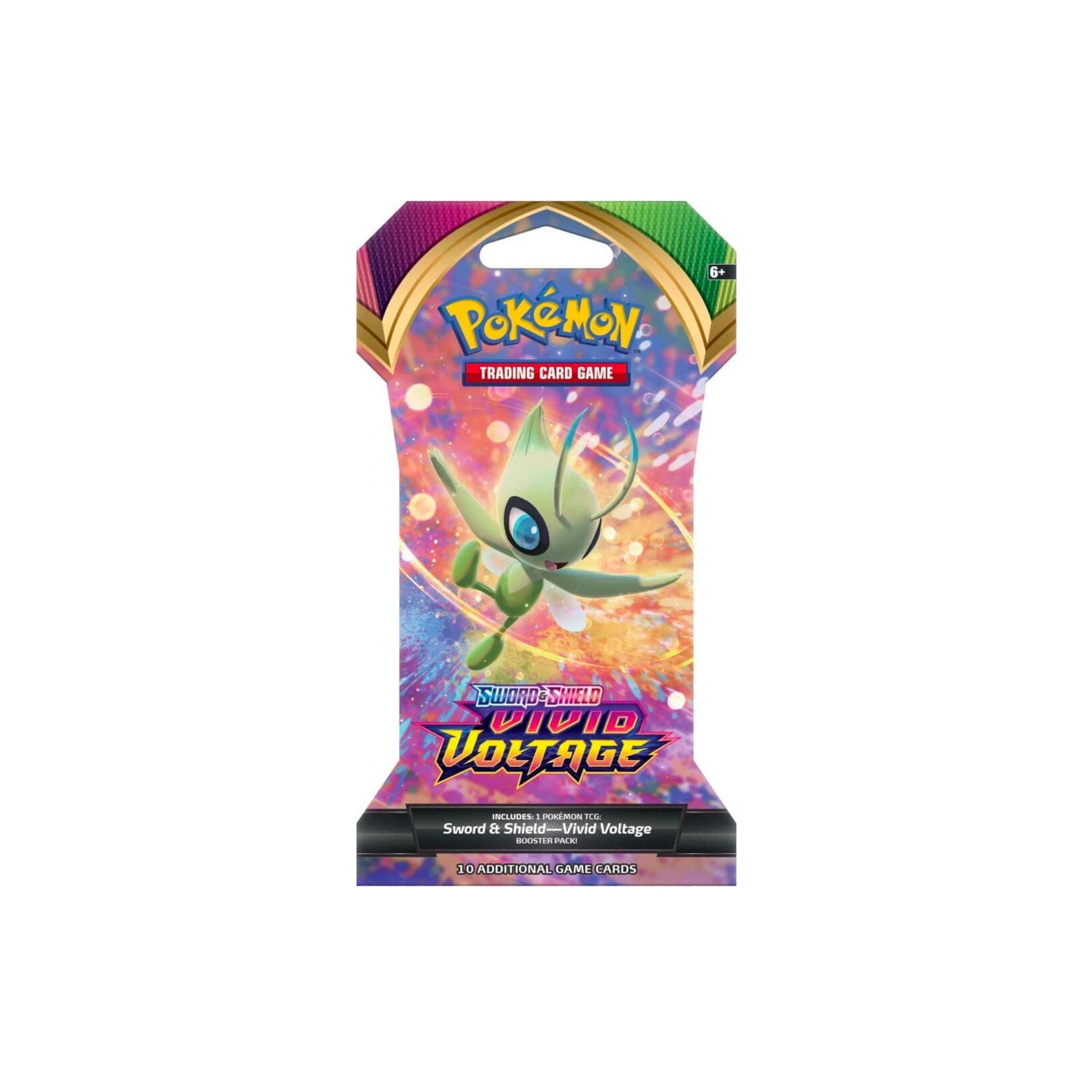 Pokémon TCG: Sword & Shield Vivid Voltage Sleeved Booster Pack (10 Cards)