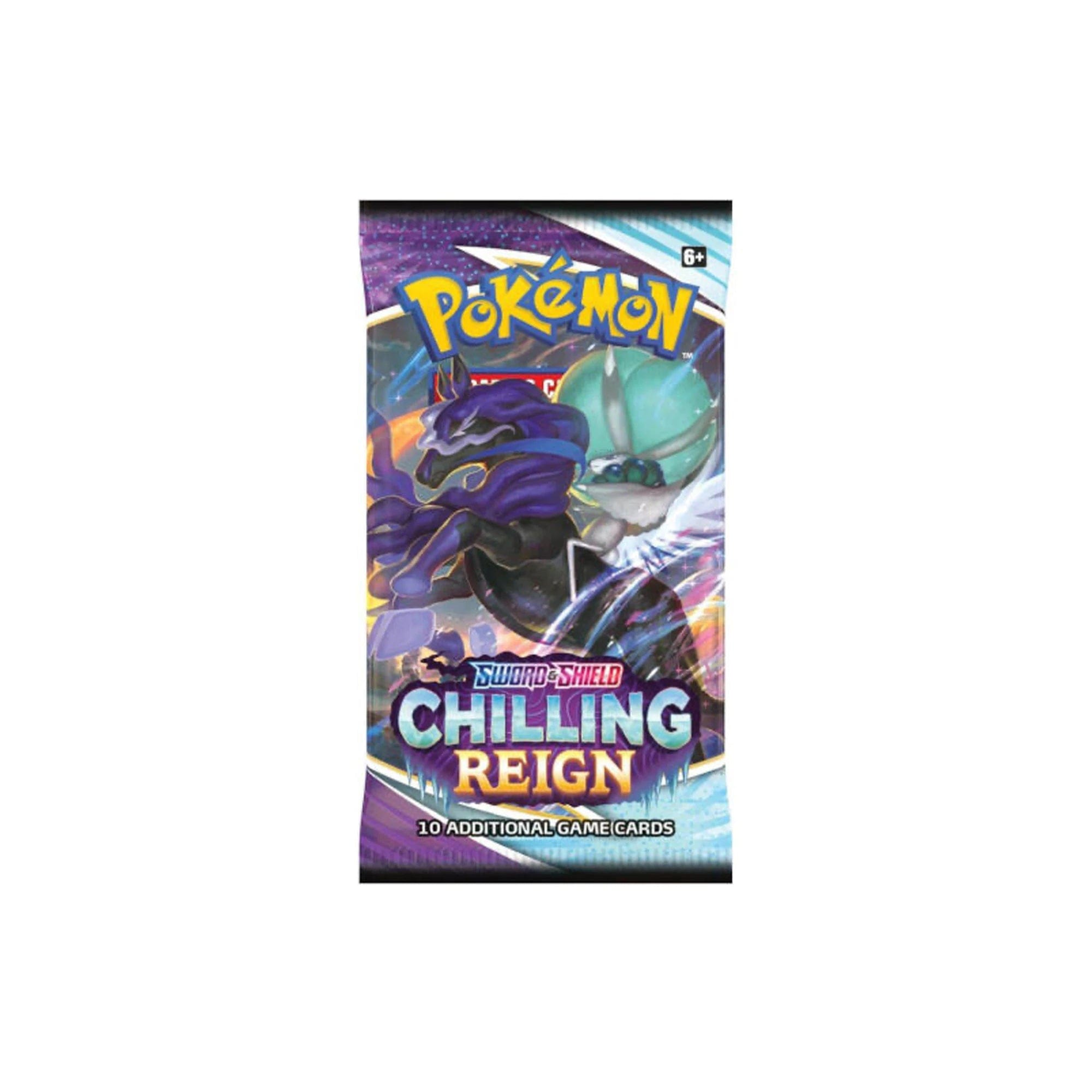 Pokémon TCG Sword & Shield Chilling Reign (Single Booster Pack)