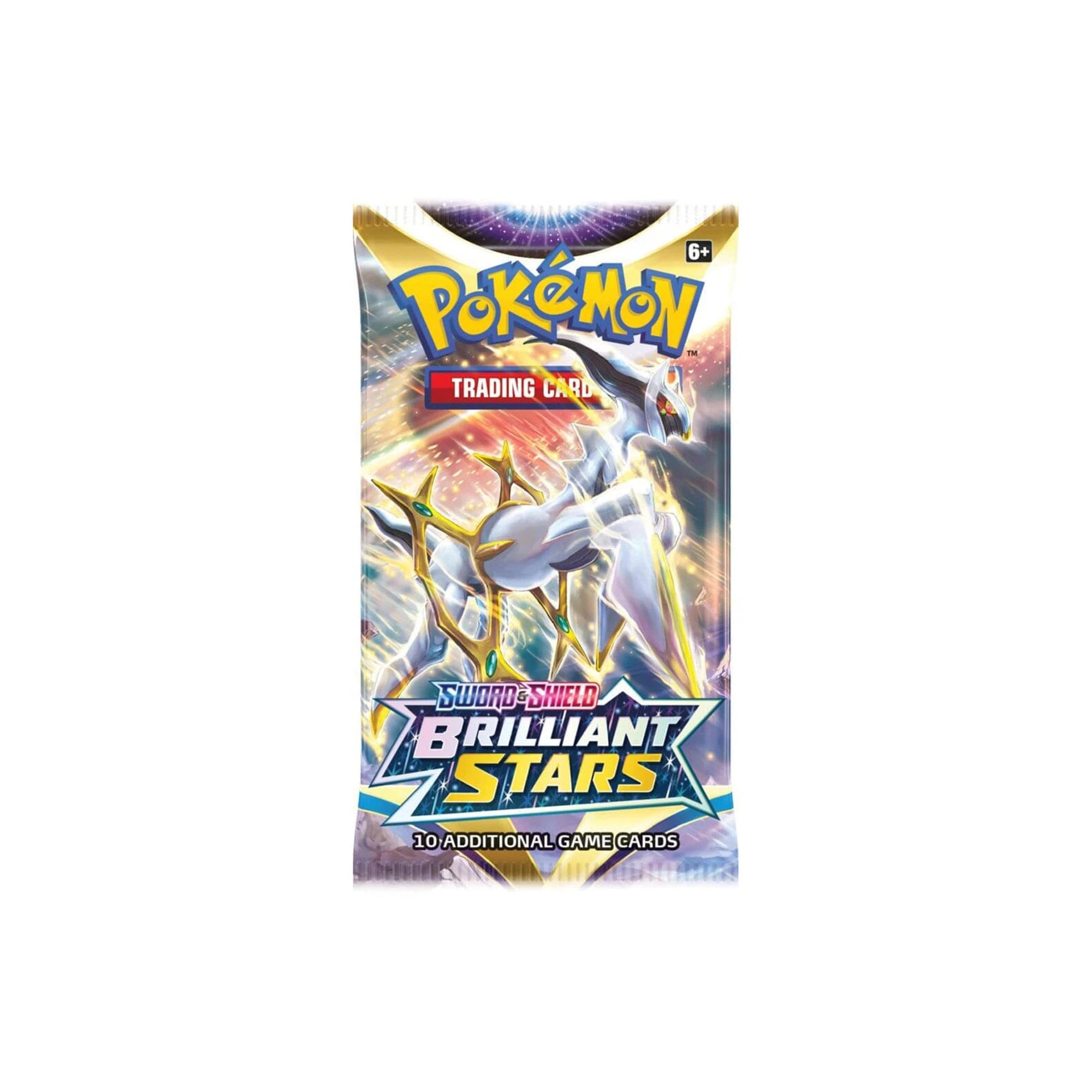 Pokémon TCG Sword & Shield Brilliant Stars (Single Booster Pack)