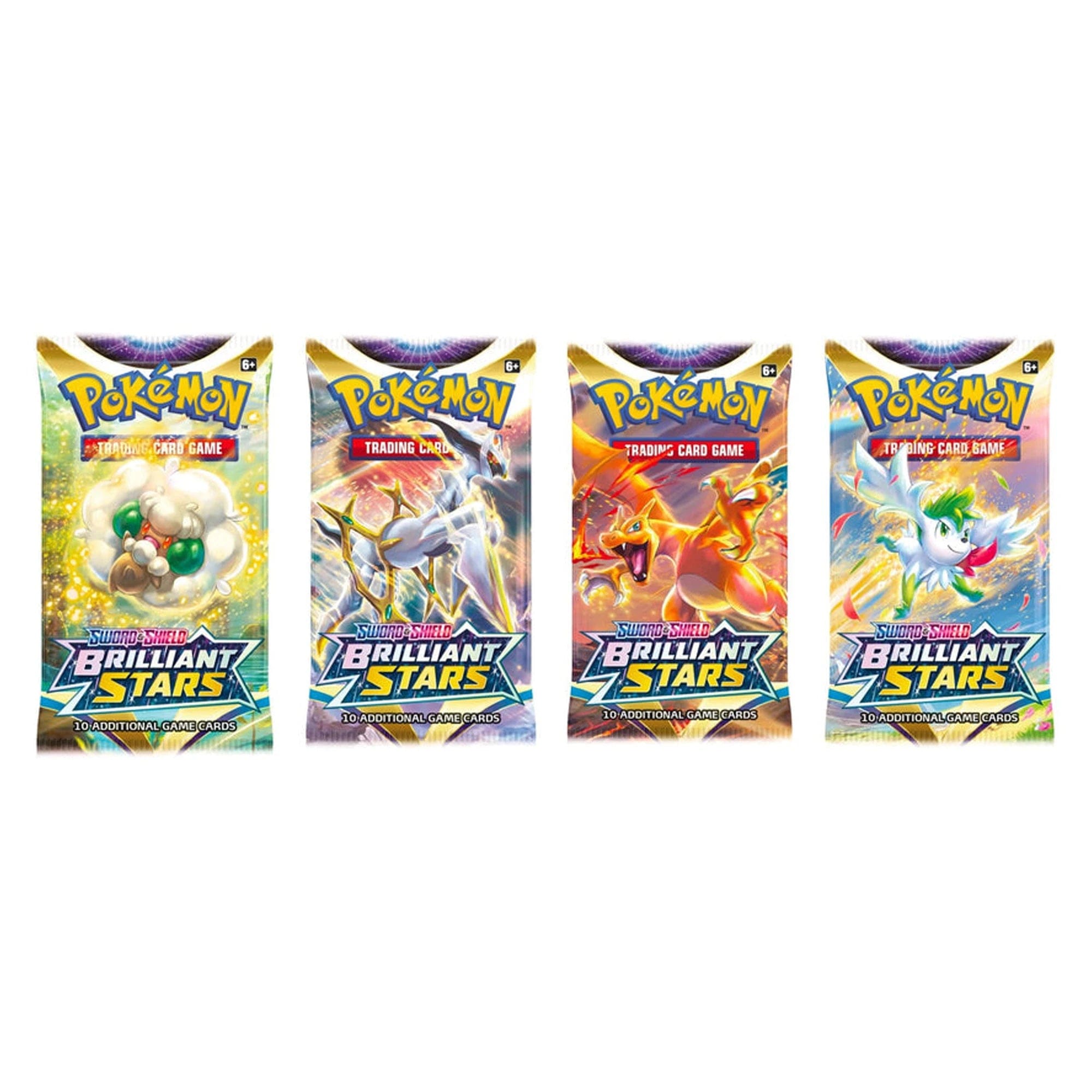 Pokémon TCG Sword & Shield Brilliant Stars (Single Booster Pack)