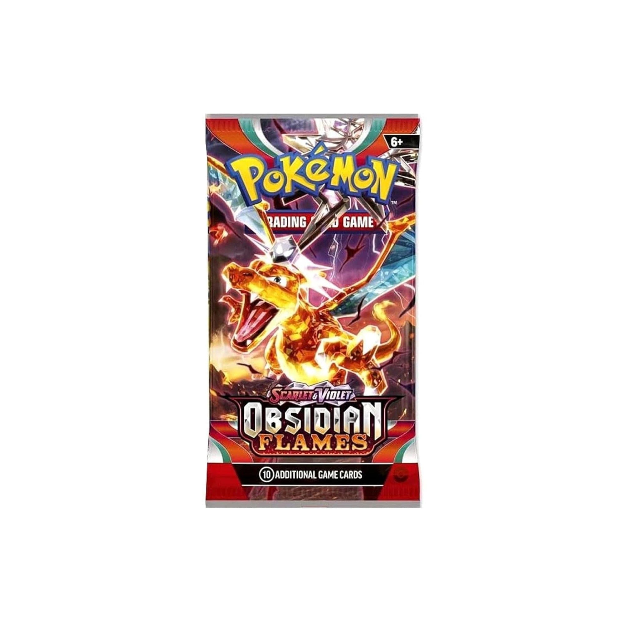 Pokémon TCG Scarlet & Violet Obsidian Flames (Single Booster Pack)