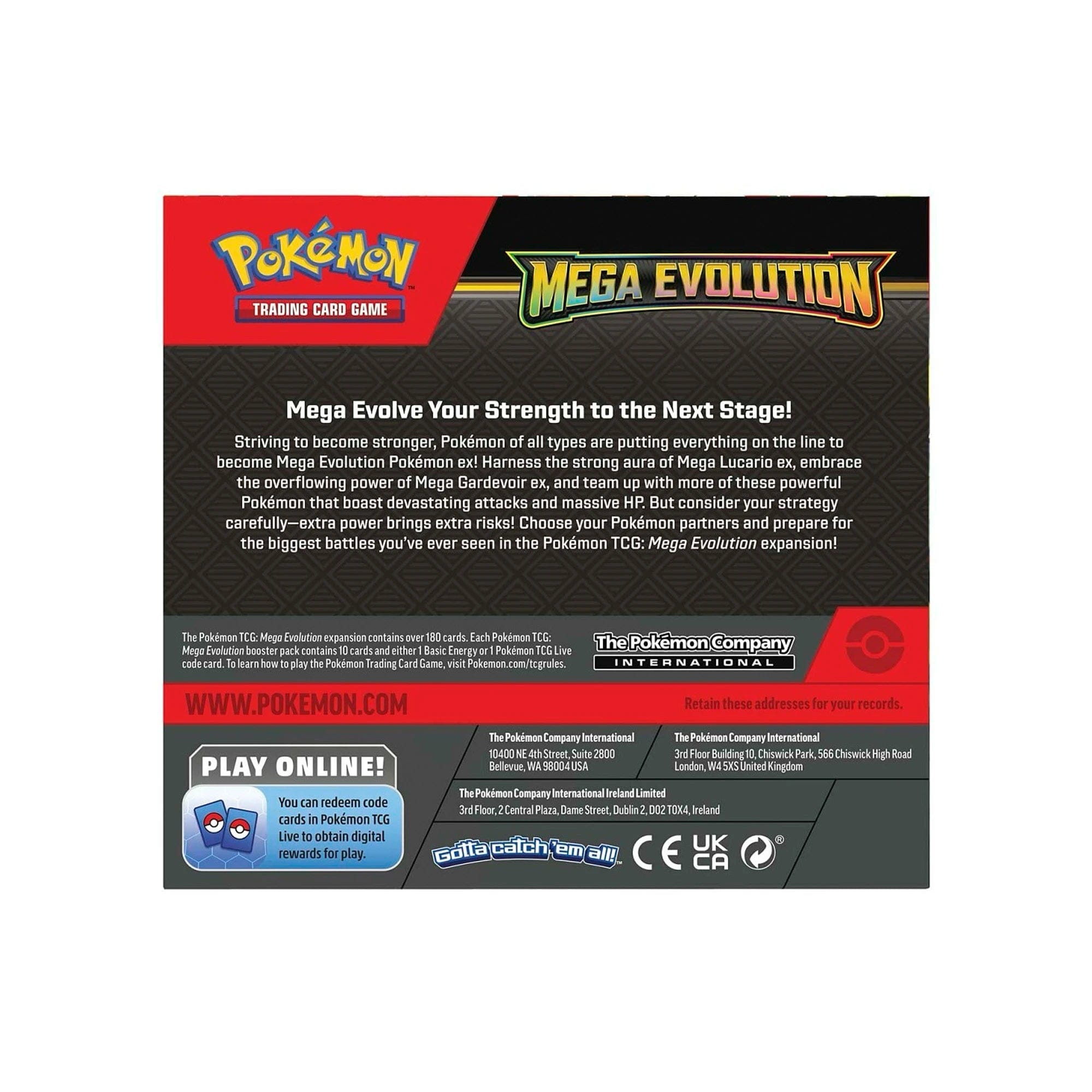 Pokémon TCG Mega Evolution Enhanced Booster Box (Assorted 36 Packs)