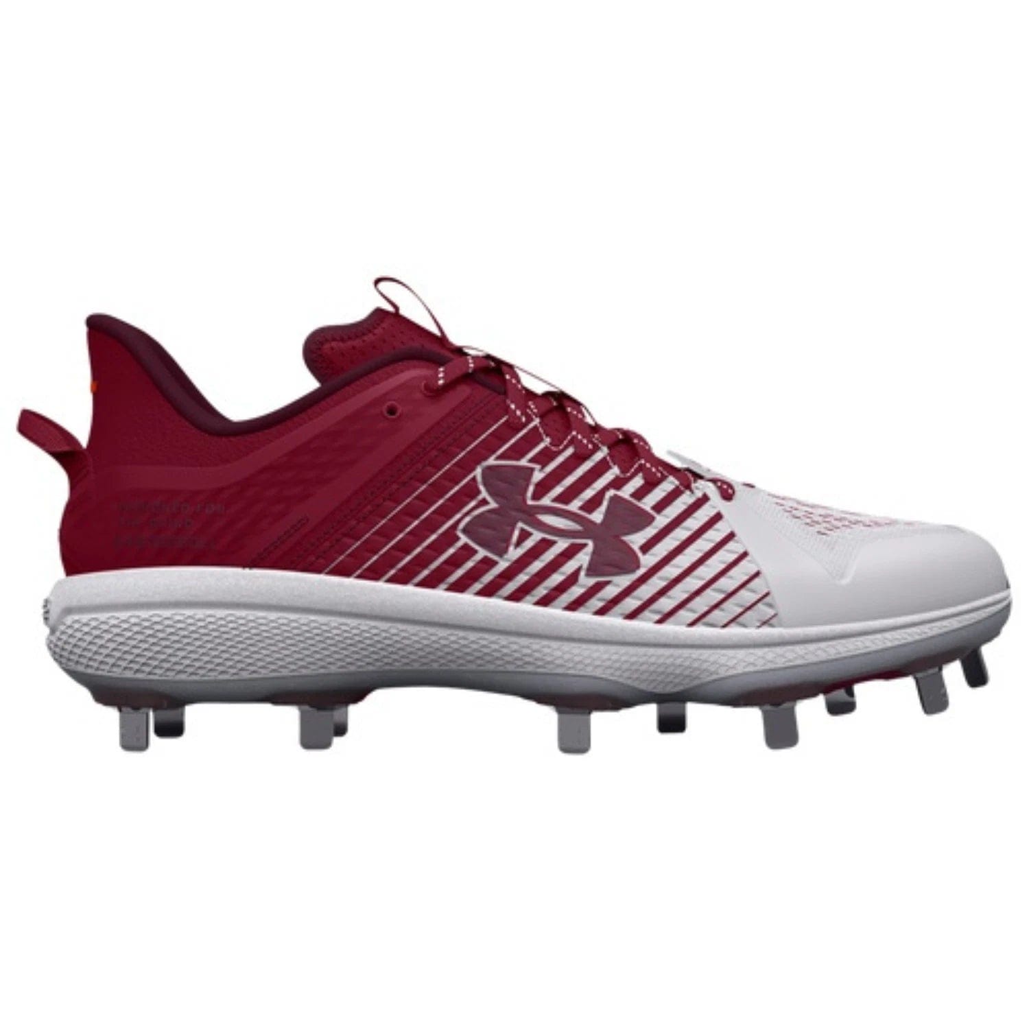 Under Armour Yard Low MT 3025592 - 601 Men's White Baseball Shoes NIN1479