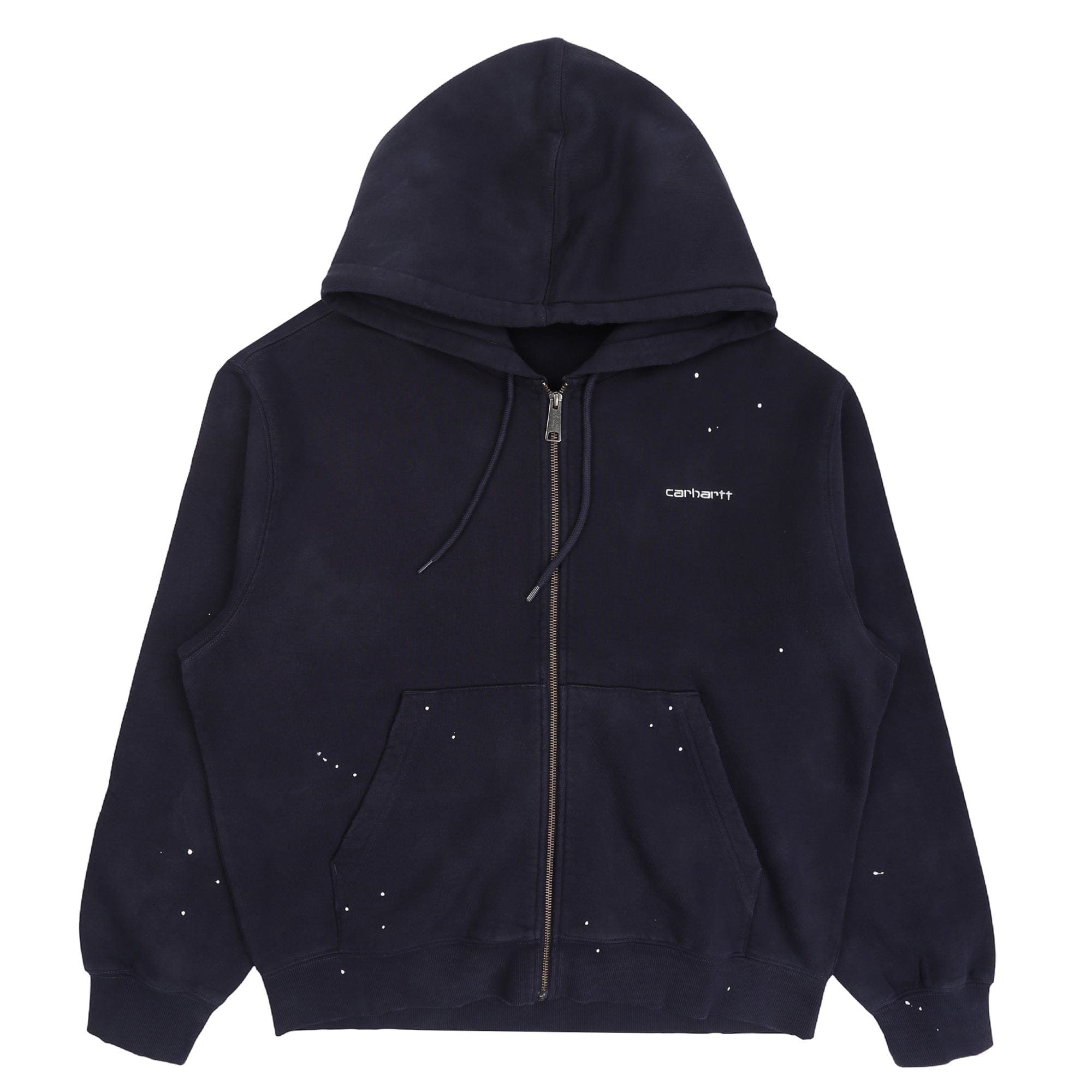 Carhartt Wip Hooded Painter Jacket - Dark Navy destroy wash