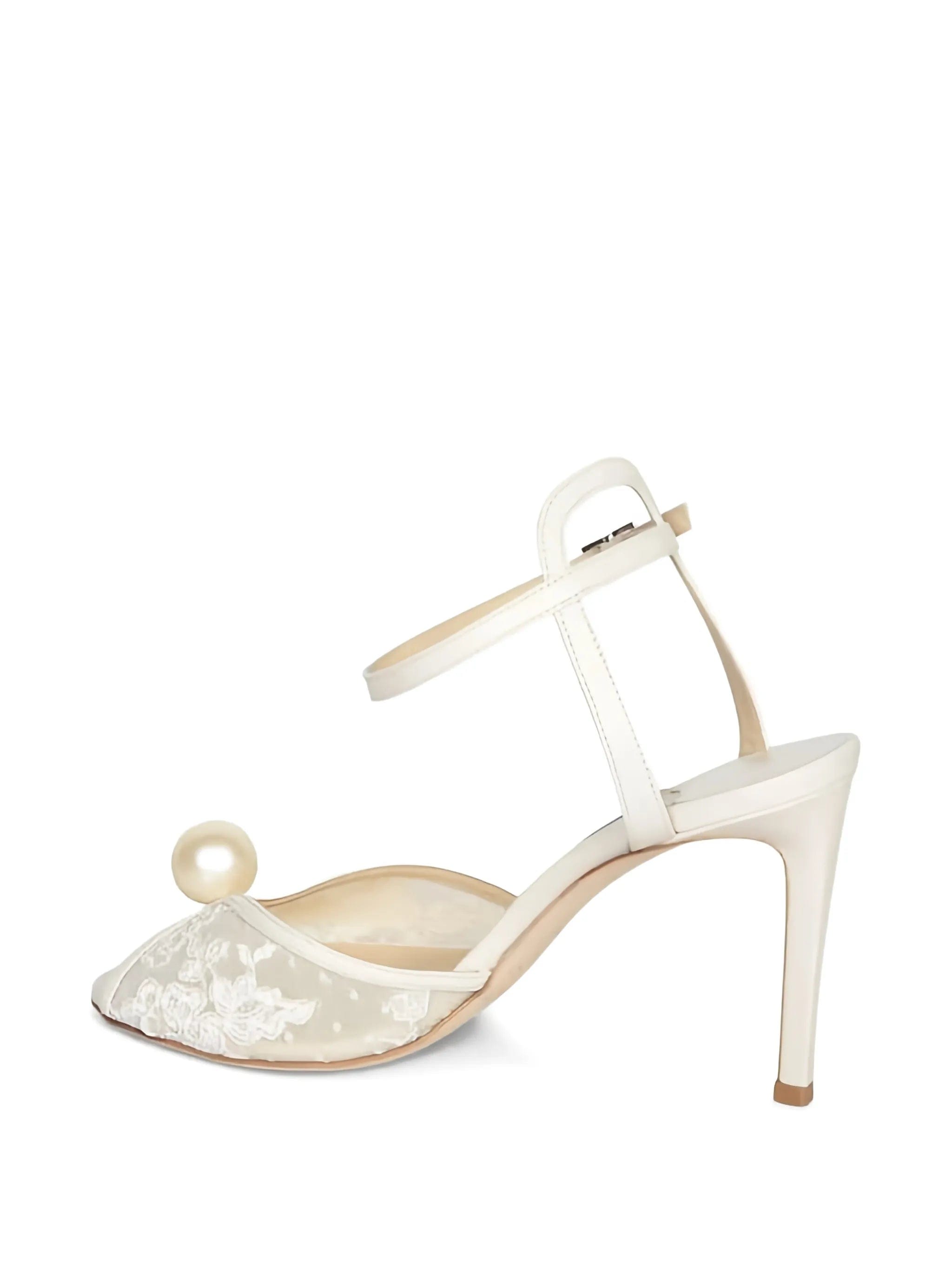 Jimmy Choo pearl lace sandals