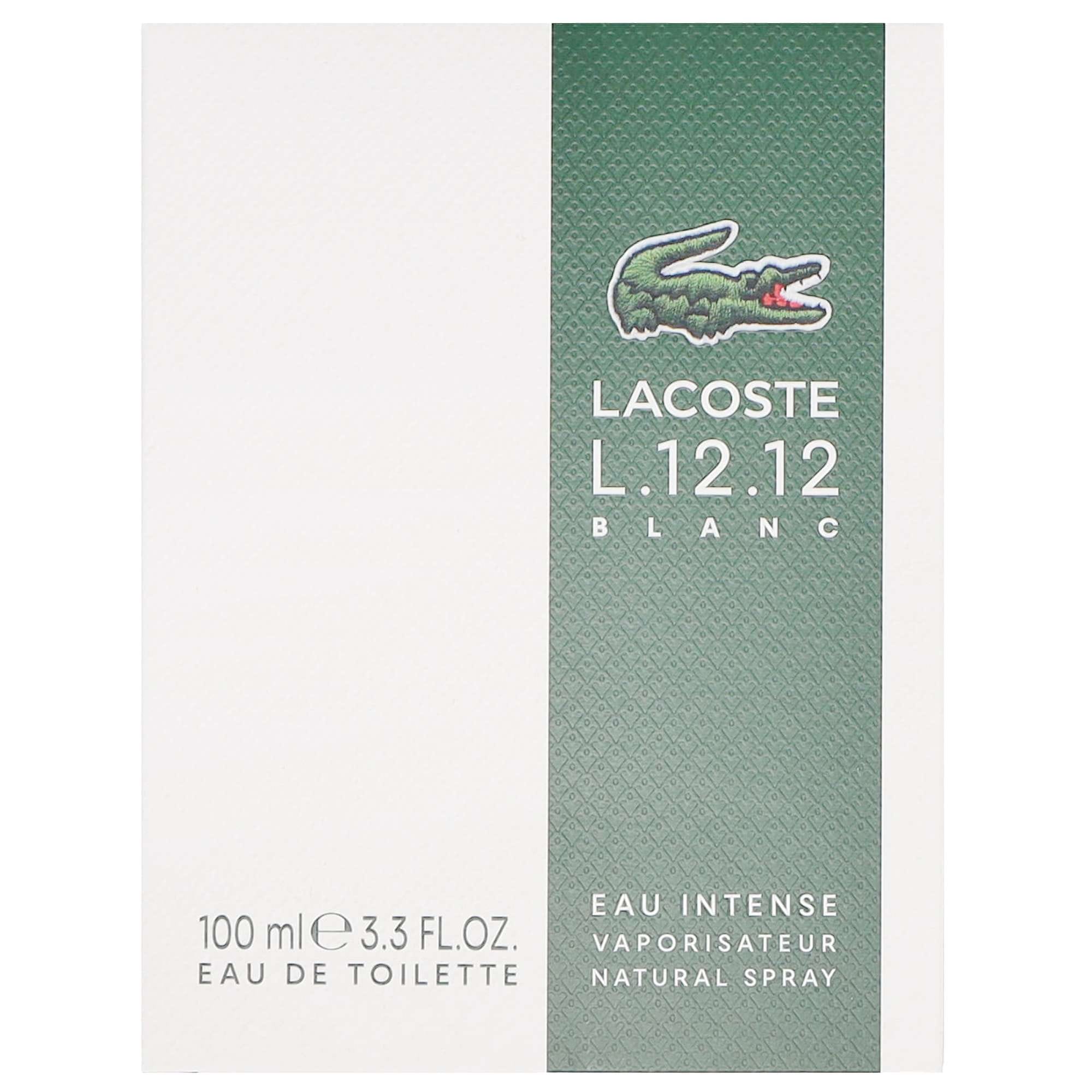 Lacoste L.12.12 Blanc Eau Intense Eau de Toilette Spray 100 ml