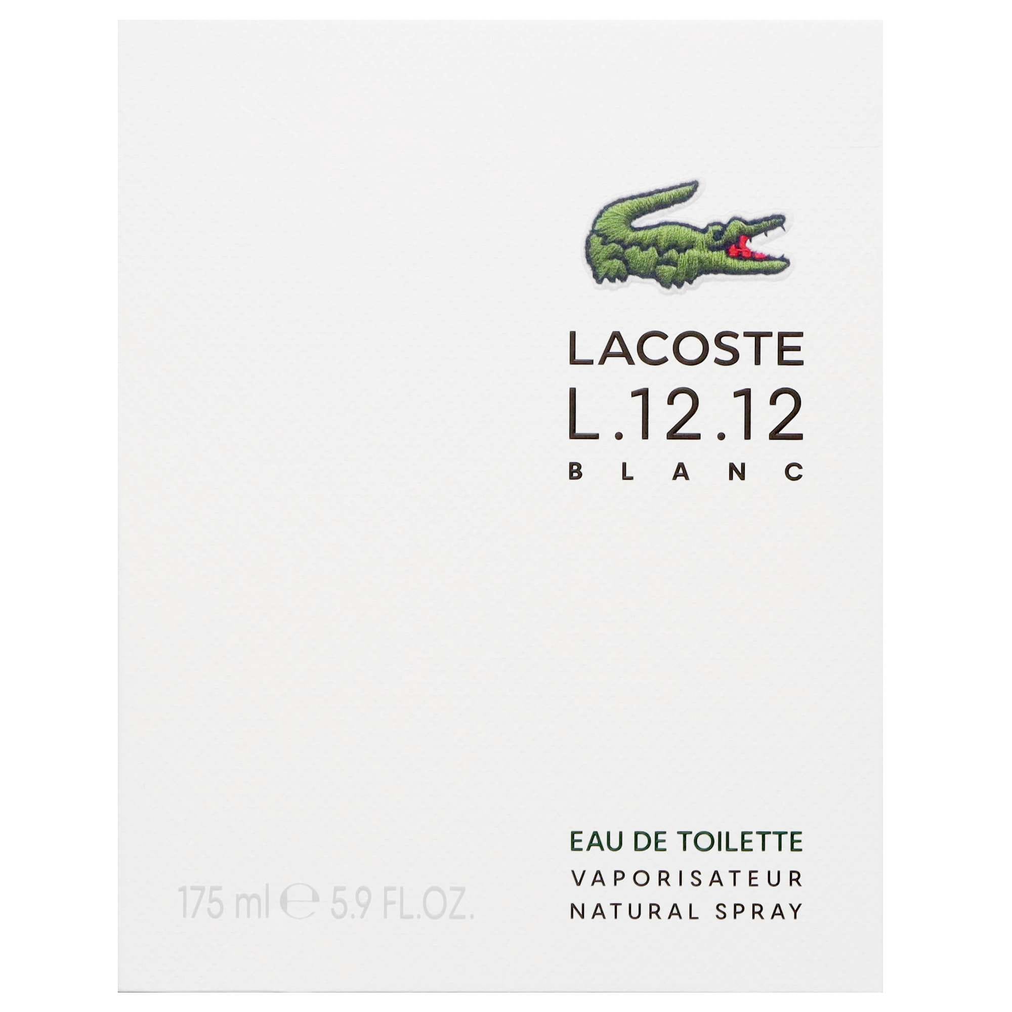 Lacoste L.12.12 Blanc Pour Lui Eau de Toilette Spray 175 ml
