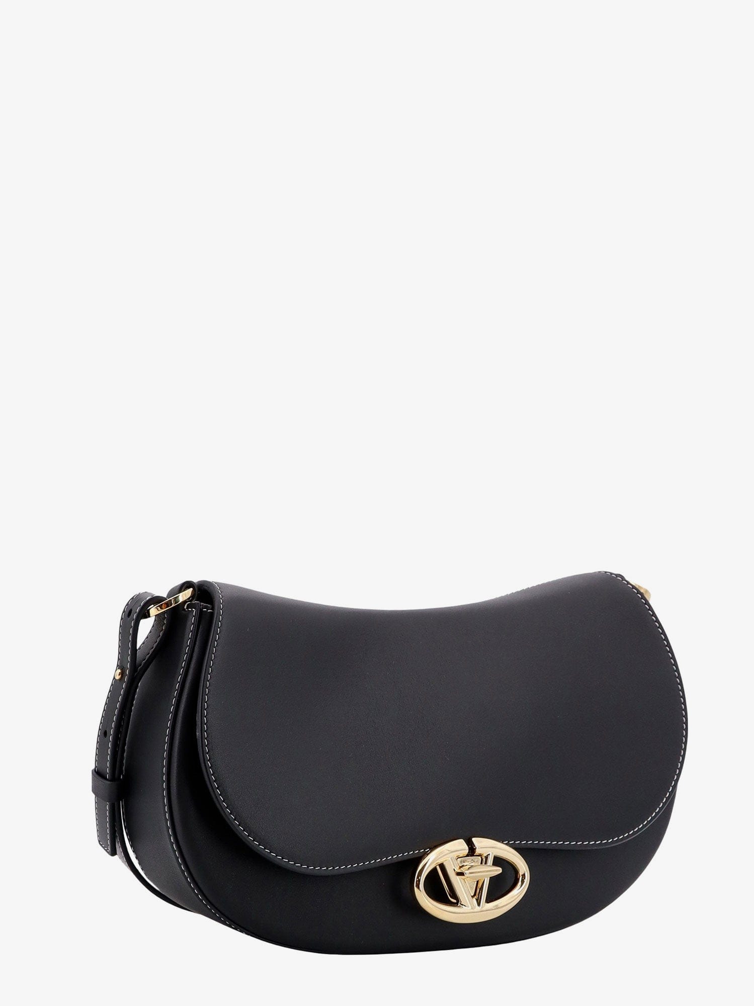 Valentino Garavani Leather shoulder bag with VLogo signature detail