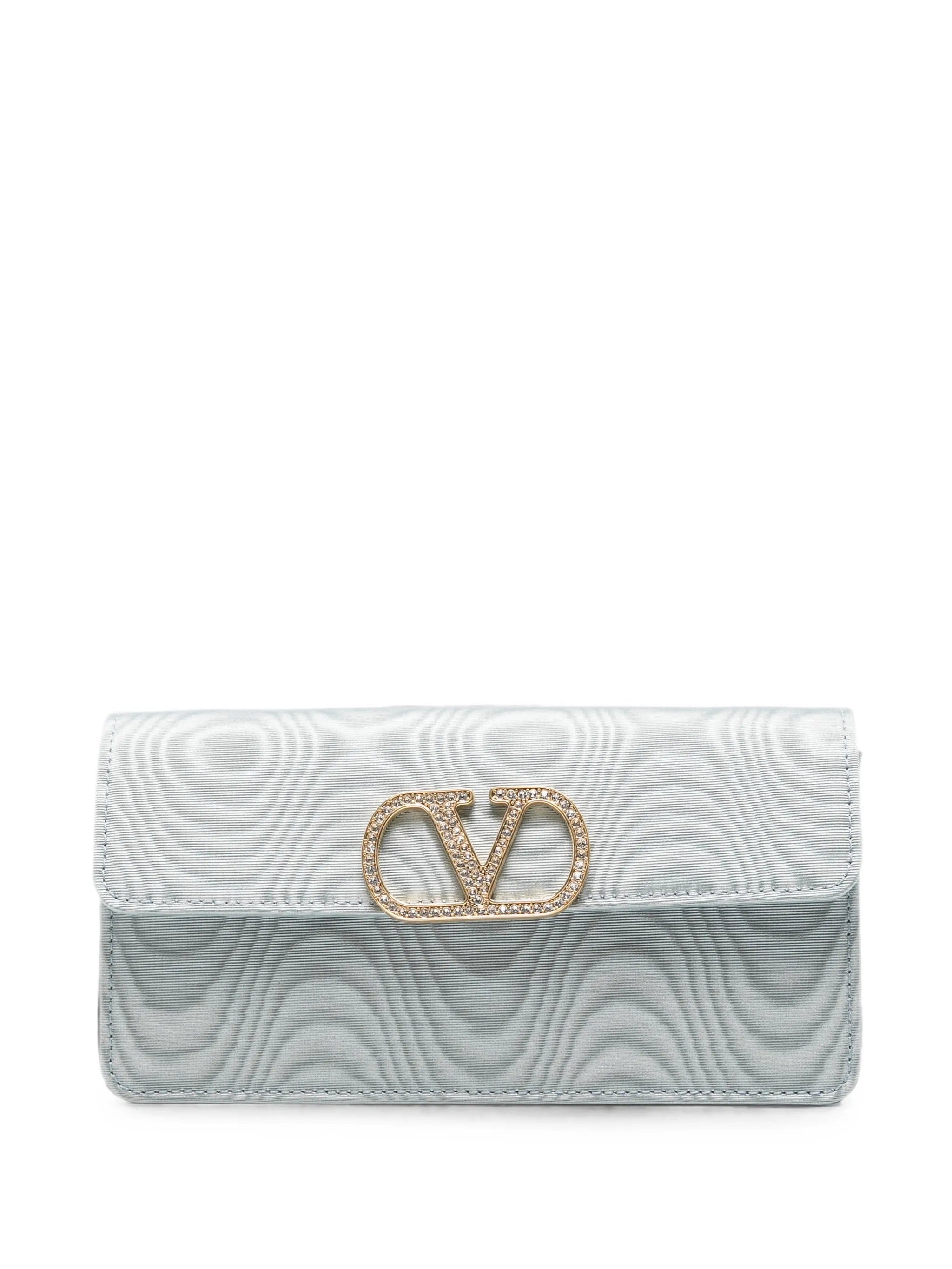 Valentino Garavani VLogo Signature moiré cross body bag