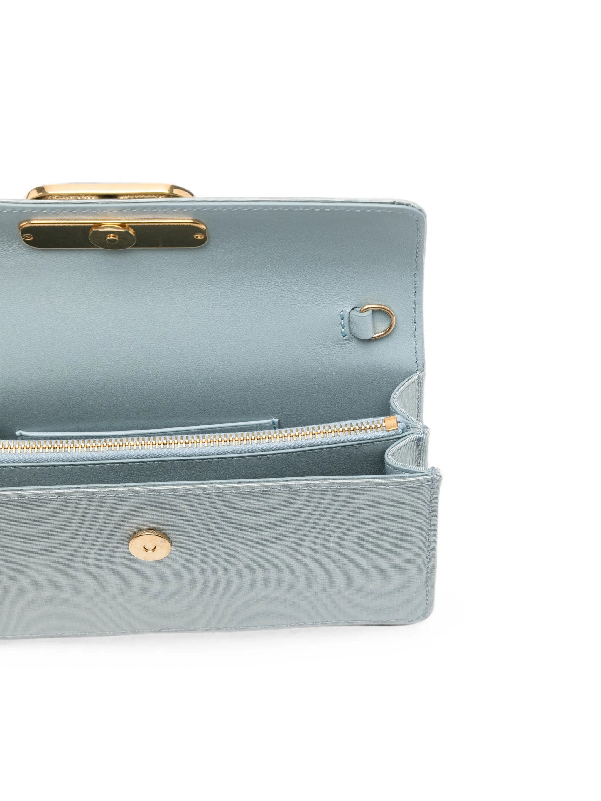 Valentino Garavani VLogo Signature moiré cross body bag